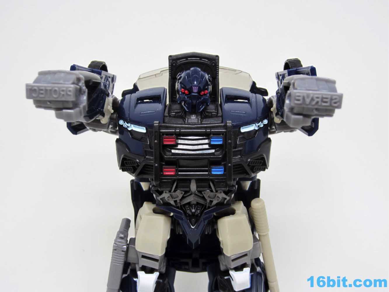 16bit.com Figure of the Day Review: Hasbro Transformers The Last Knight Premier Edition Barricade Action Figure