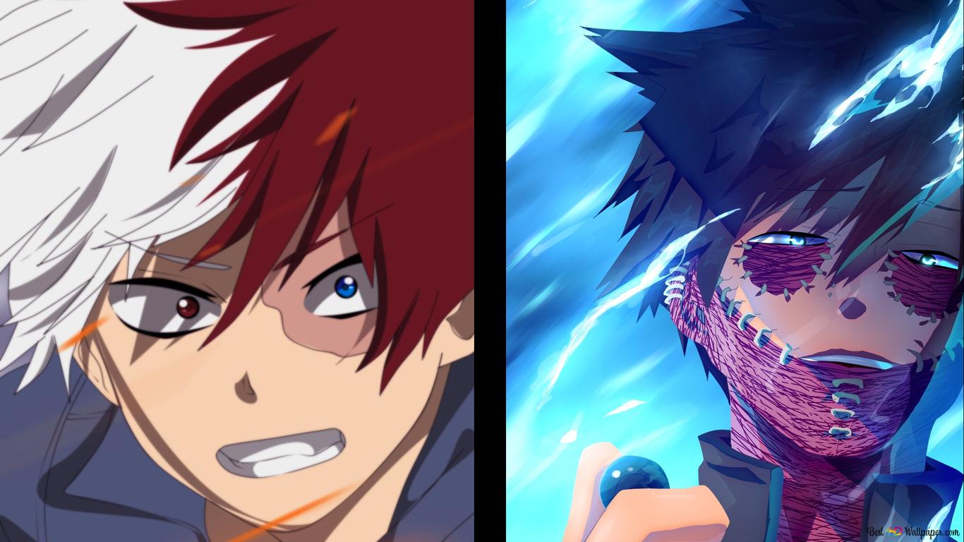 My Hero Academia Todoroki & Dabi (Collab) HD wallpaper download