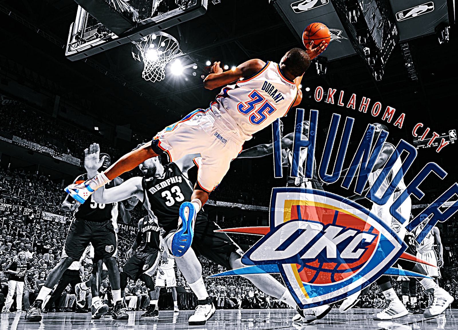 OKC Thunder Wallpaper HD