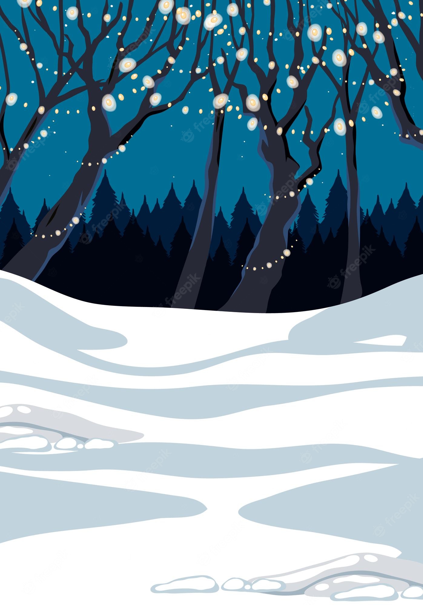 Winter Scene Wallpaper Image