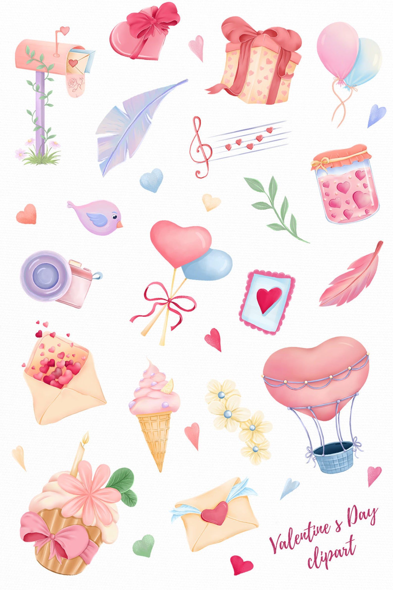 Valentines day clipart Valentine clipart Cute love clipart. Etsy. Valentines day clipart, Valentine clipart, Valentines day drawing