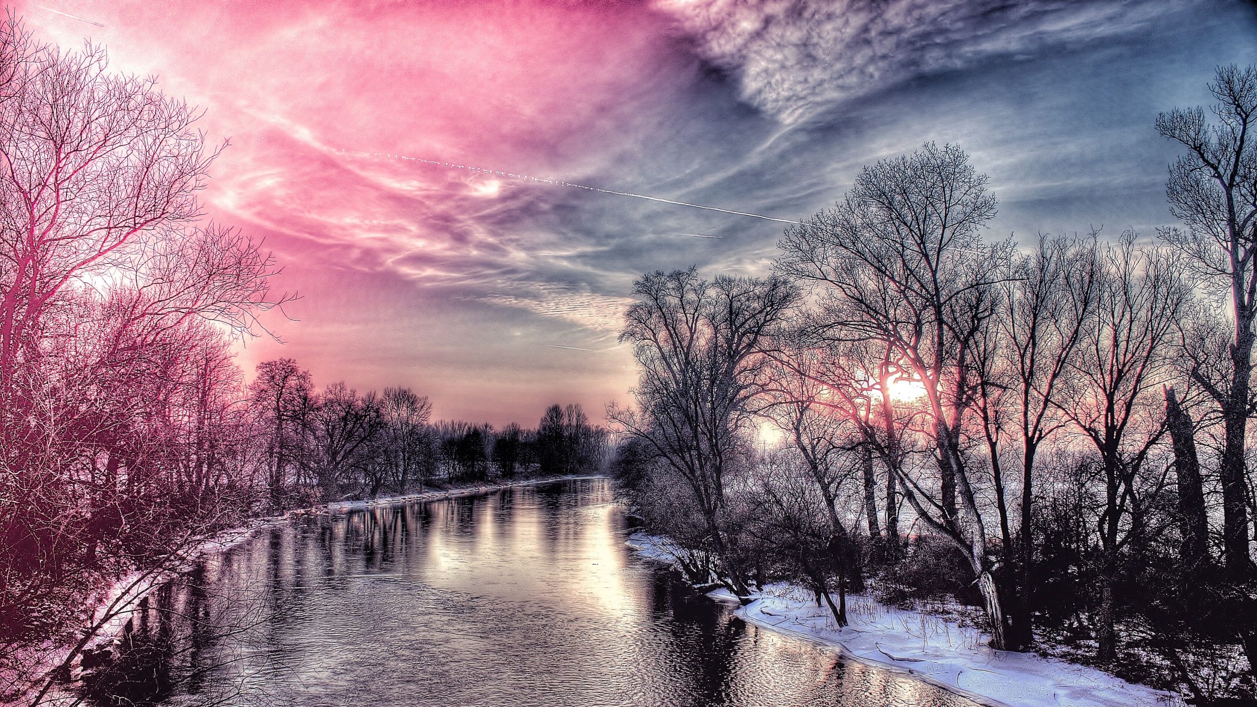 Winter Snow Scenes Wallpaper