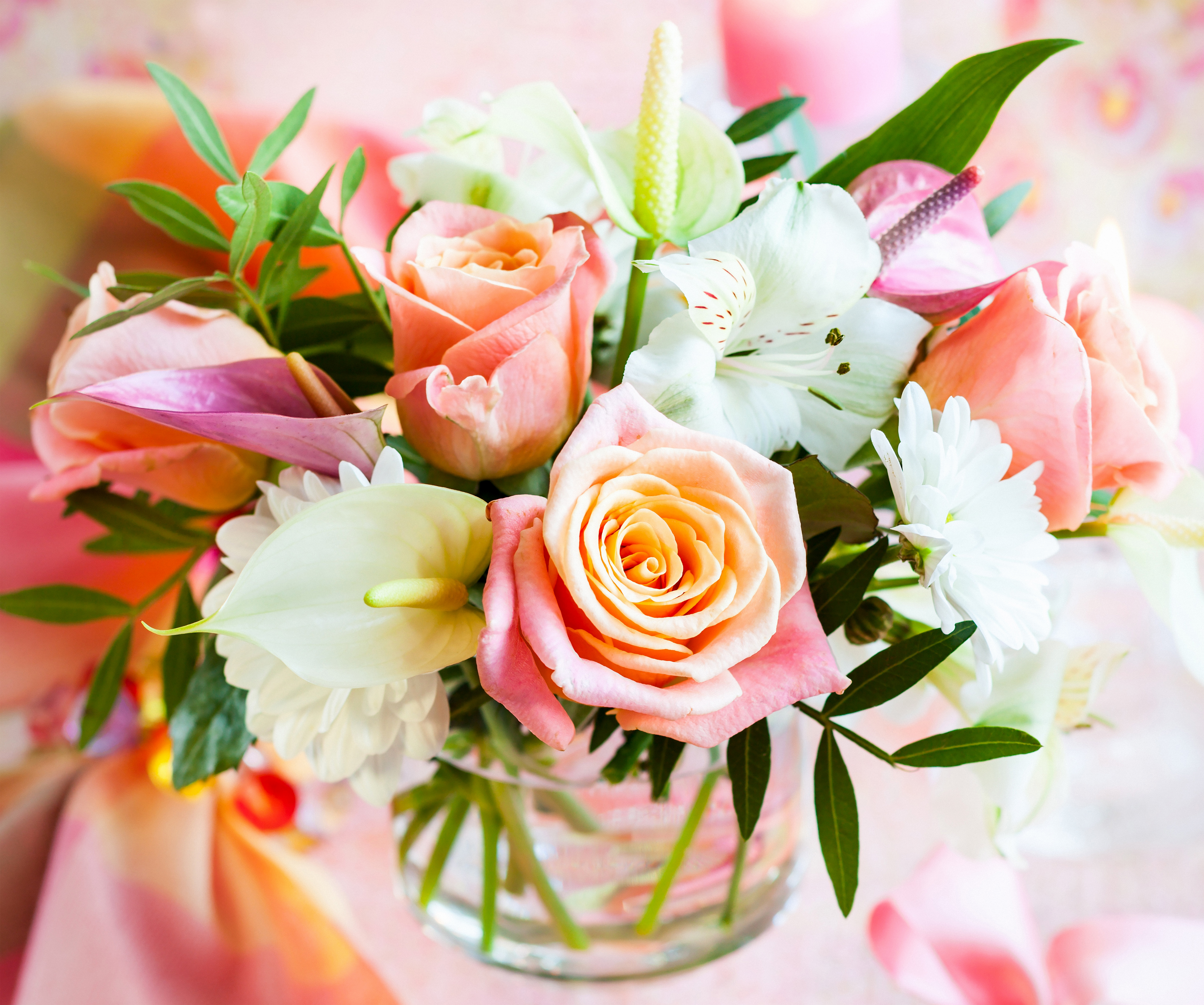 Beautiful Flowers in Vase Background​-Quality Free Image and Transparent PNG Clipart