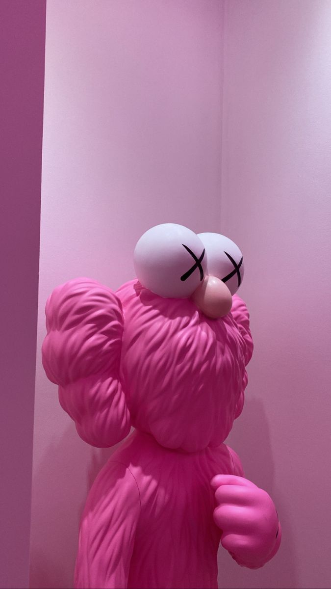 ХХ. Kaws wallpaper, Pink wallpaper iphone, iPhone wallpaper girly