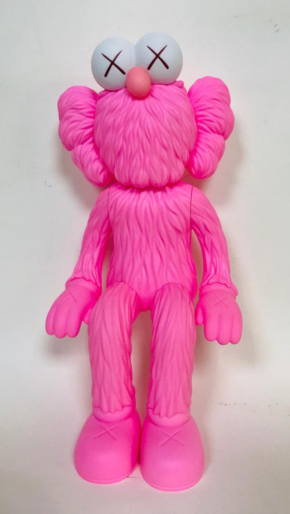 Sold Price: KAWS Pink BFF Companion (KAWS BFF pink) In the Manner Of date PDT