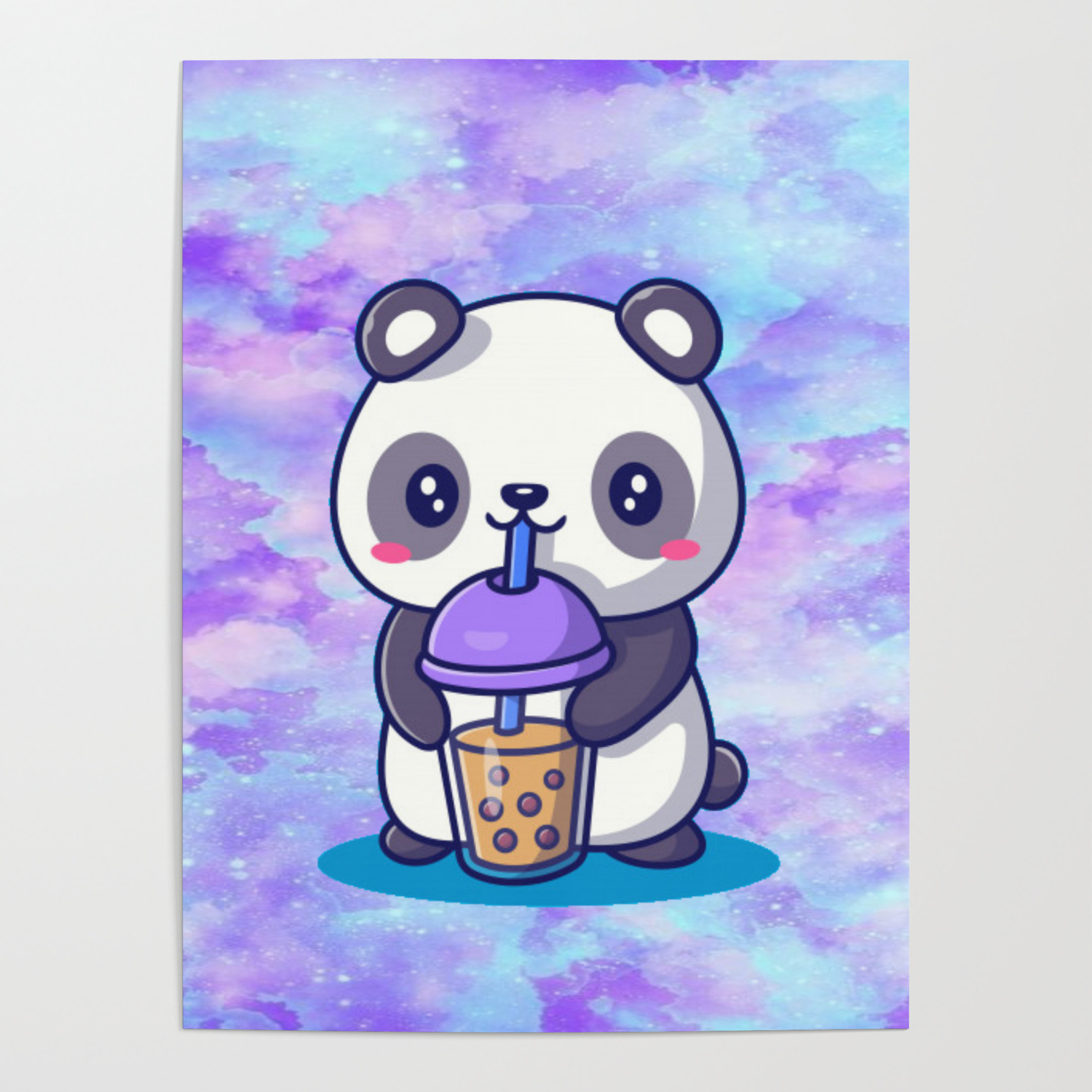 Boba Panda Poster