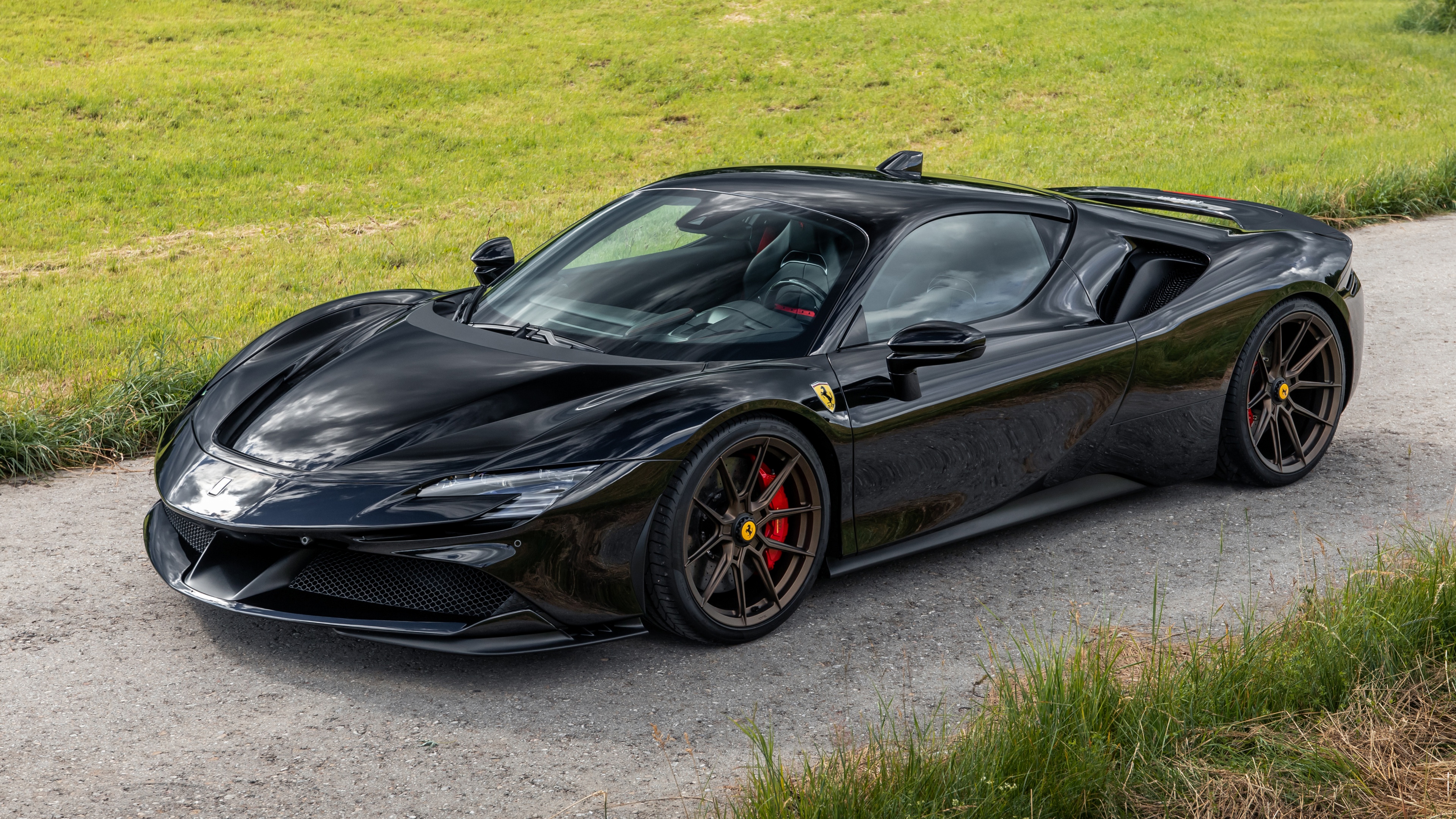 Novitec Ferrari SF90 Stradale Wallpaper 4K, Performance Kit, 2021, Cars