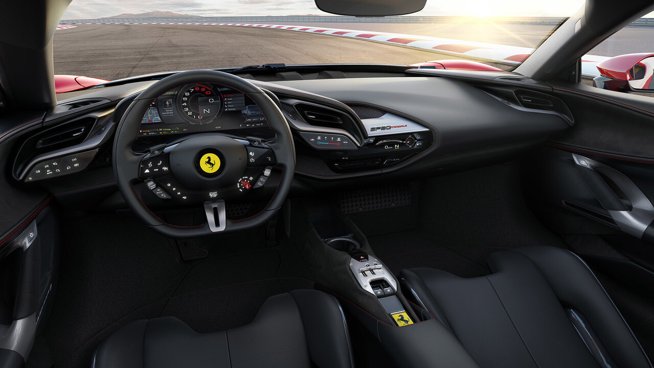 Ferrari SF90 Stradale interior Photo Gallery