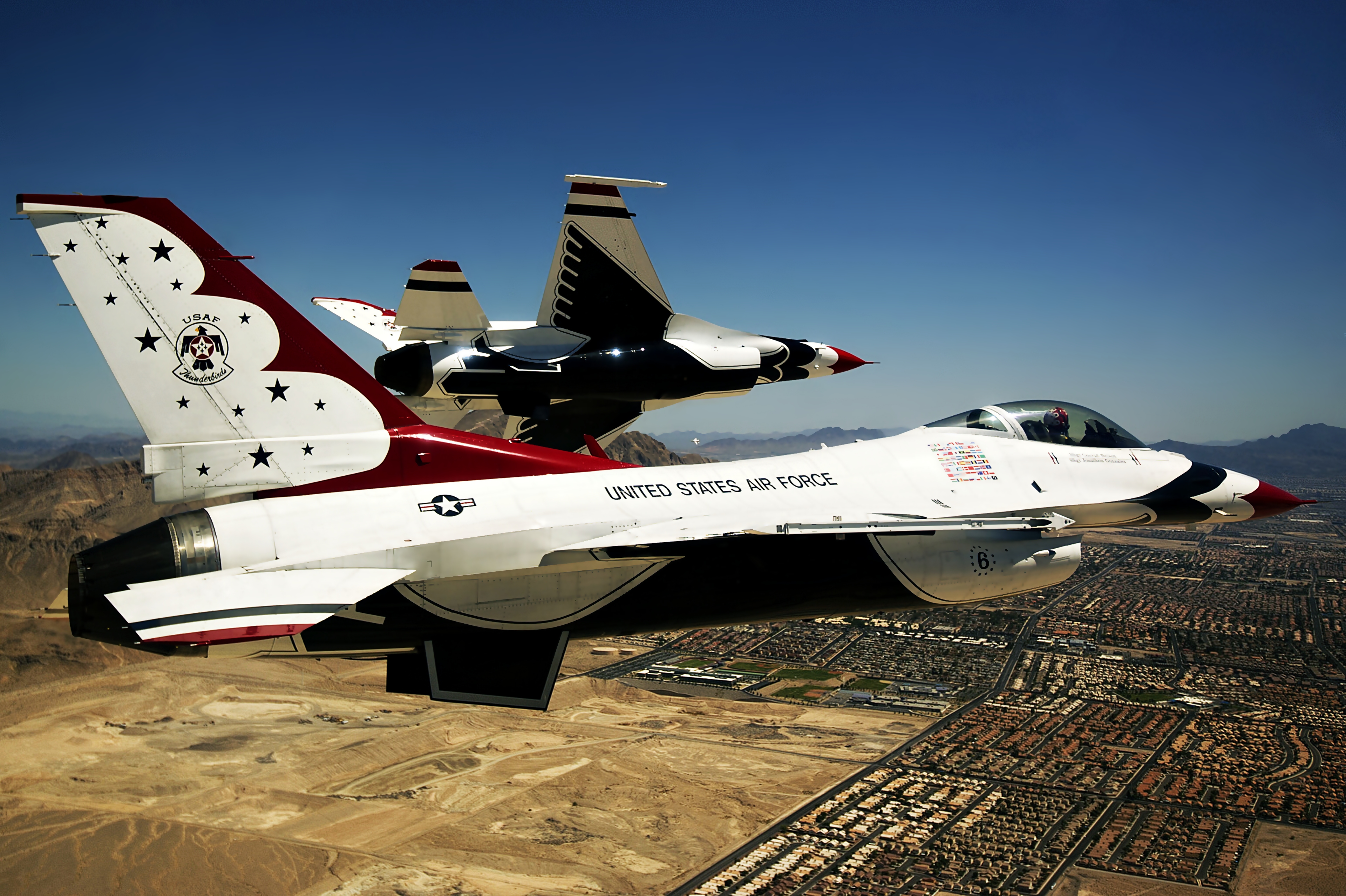 United States Air Force Thunderbirds HD Wallpaper and Background