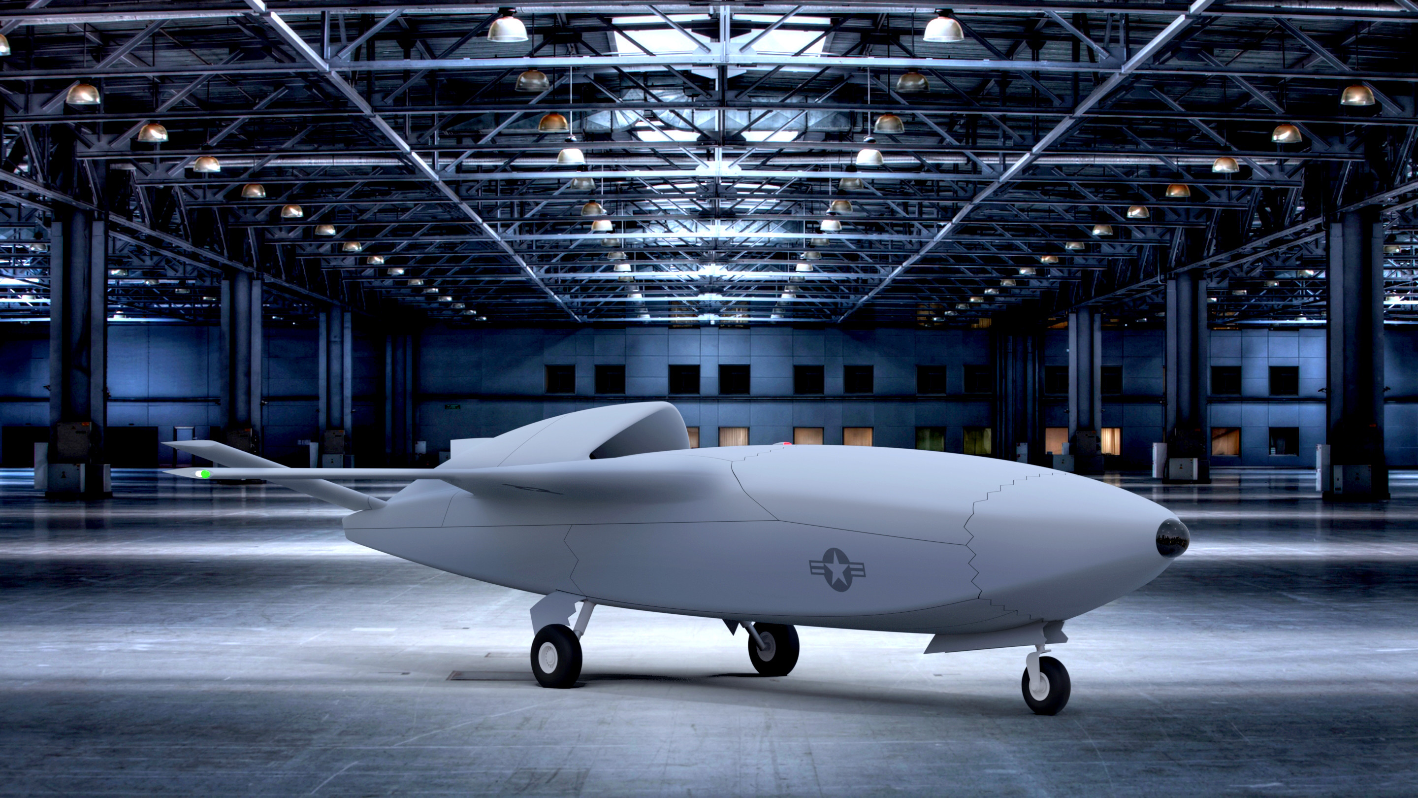 A Skyborg conceptual design for a low cost attritable Unmanned Combat Aerial Vehicle (UCAV)