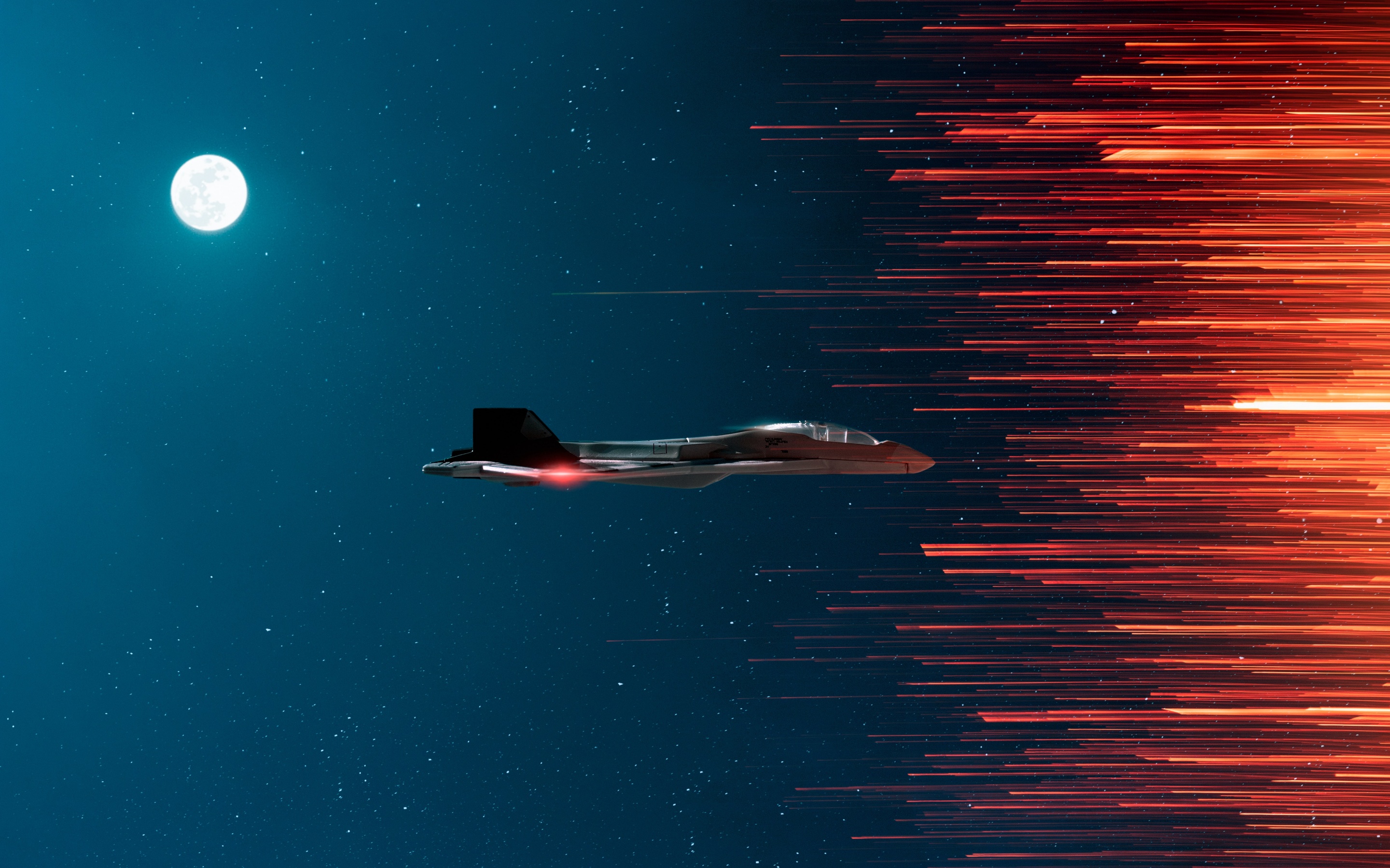 Fighter aircraft Wallpaper 4K, Full