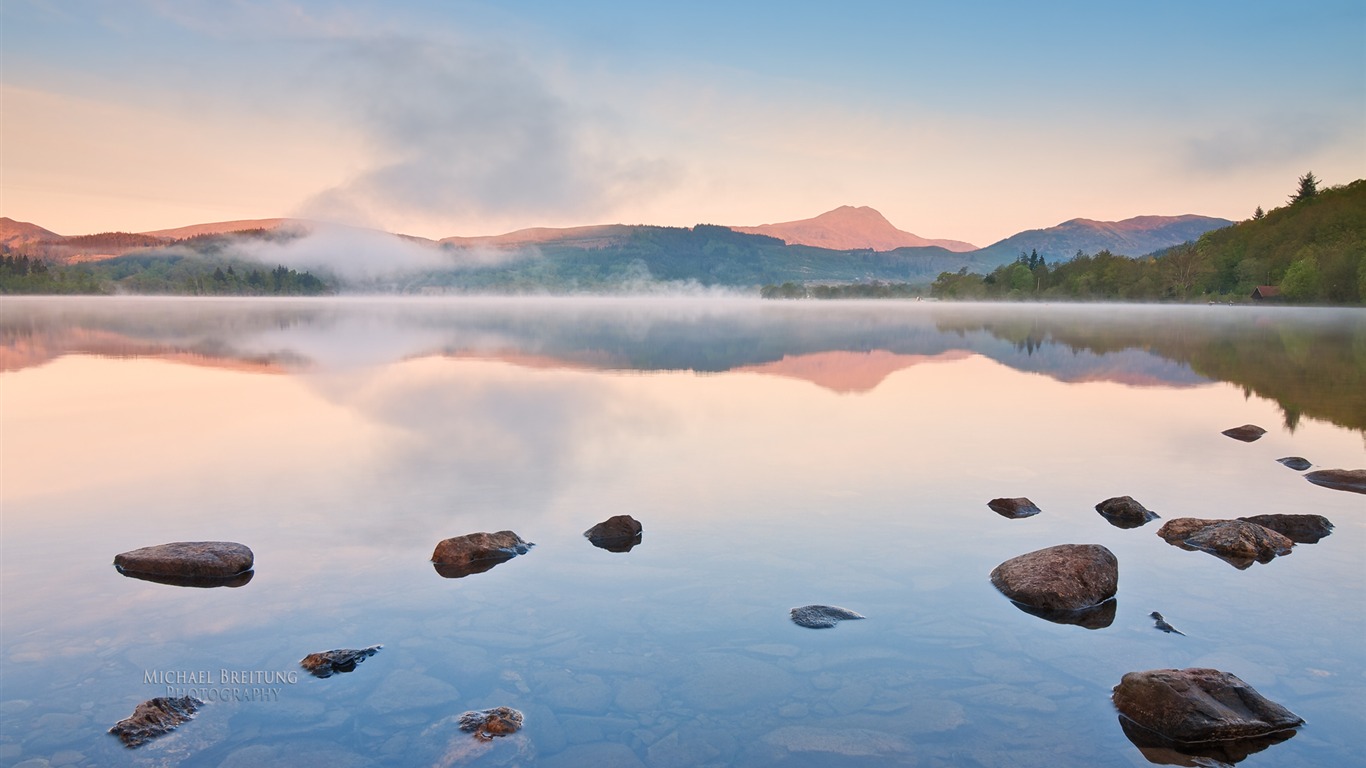 Scotland Loch Lomond And The Trossachs Mountain National Park Wallpaper