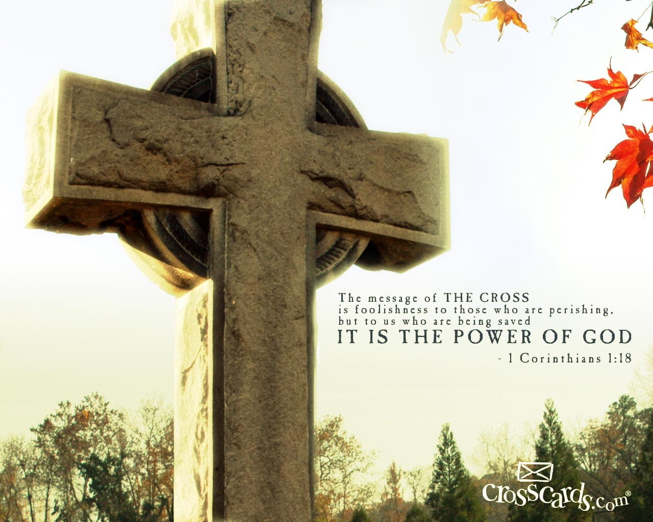 Power of God Verses and Scripture Wallpaper for Phone or Computer