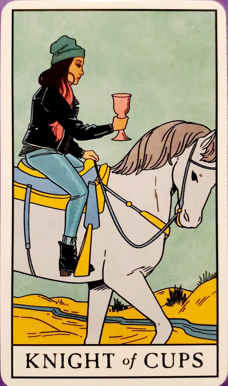Knight of Cups. Witch tarot, Witches tarot deck, Modern witch