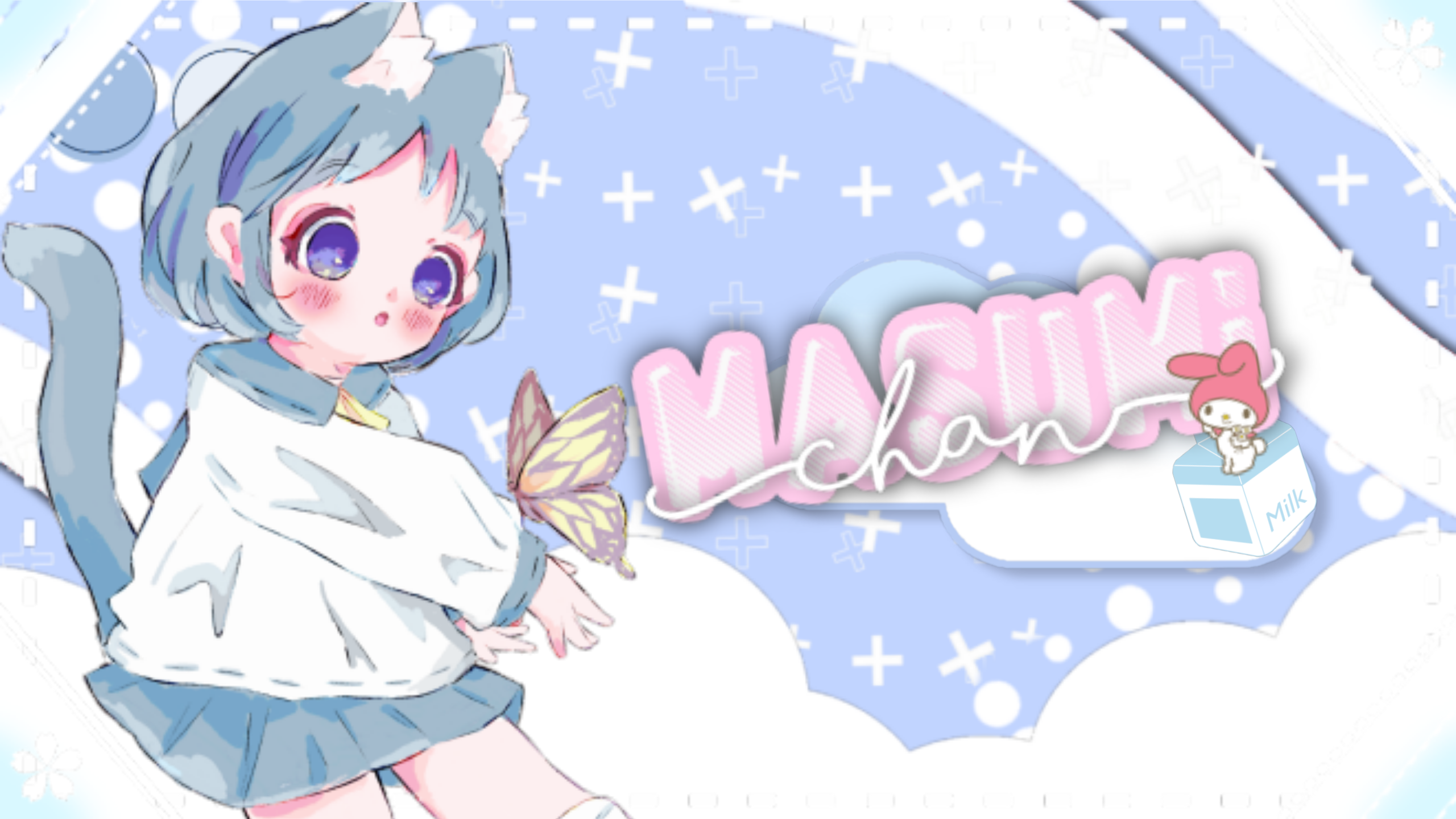 Banners. Cute kawaii drawings, Banner gif, Kawaii drawings