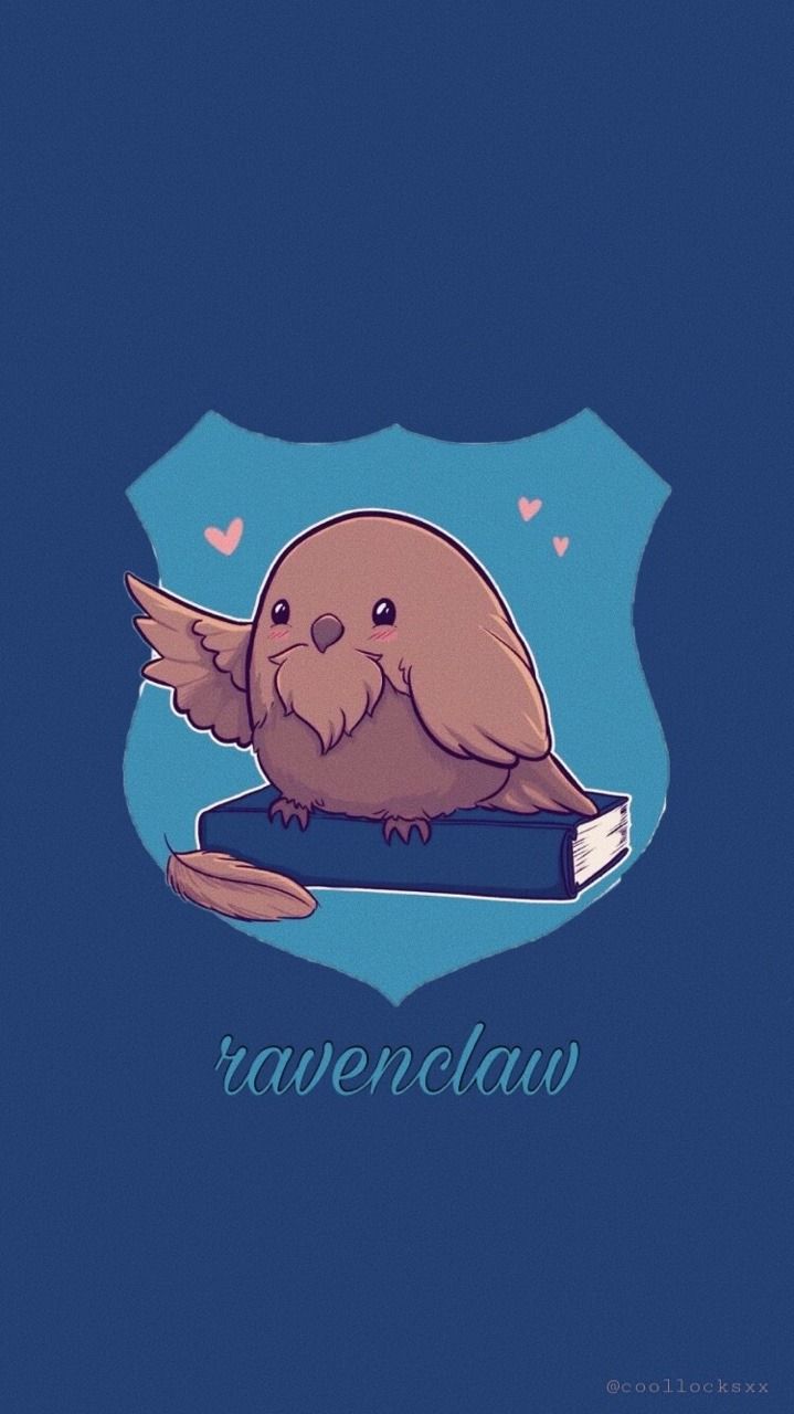 lockscreens and stuff. Serdaigle, Harry potter fan art, Animaux harry potter