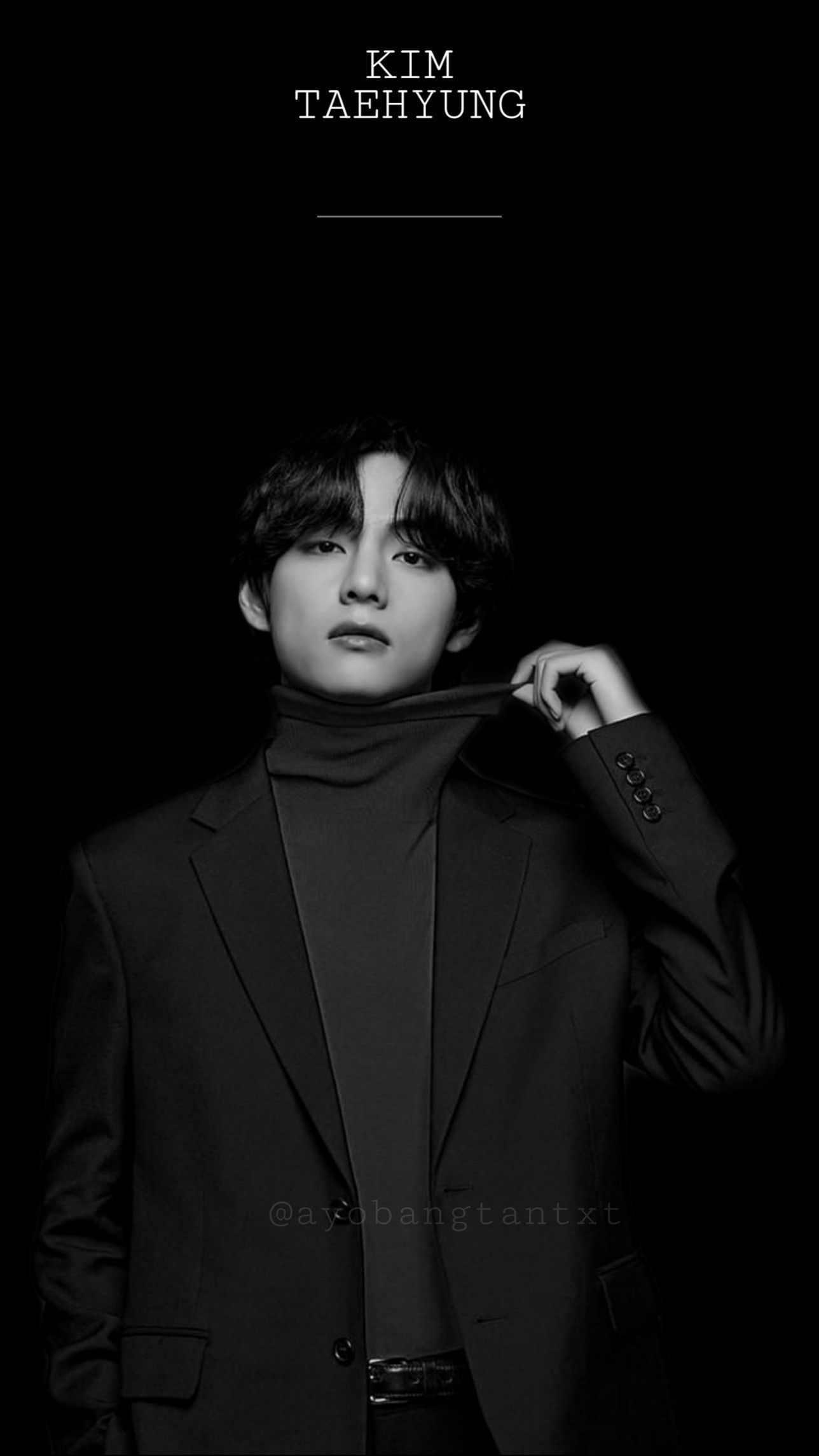 Kim Taehyung Dark Wallpapers Wallpaper Cave