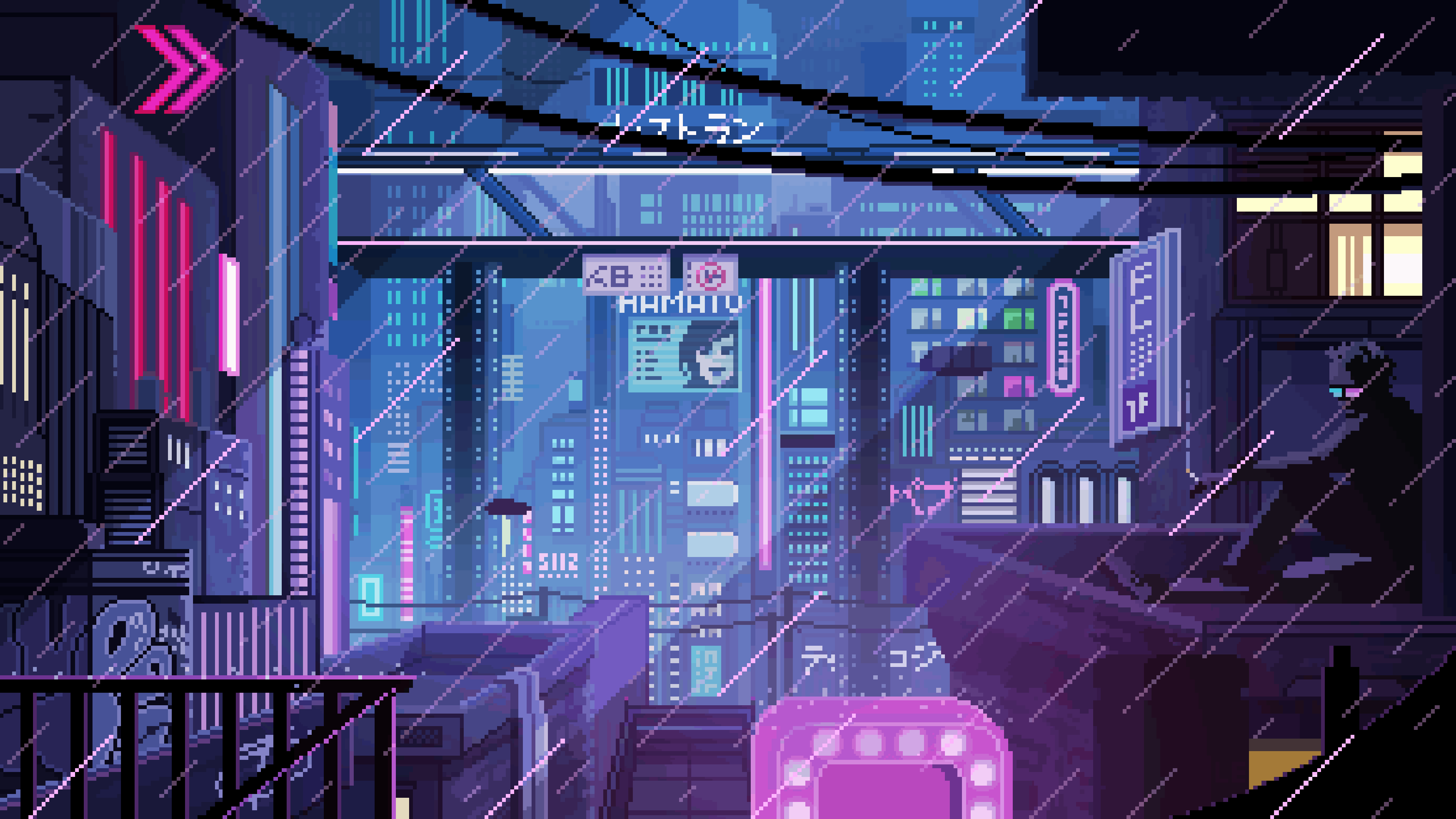 ROG Wallpaper Design by Pixel Jeff : r/Cyberpunk