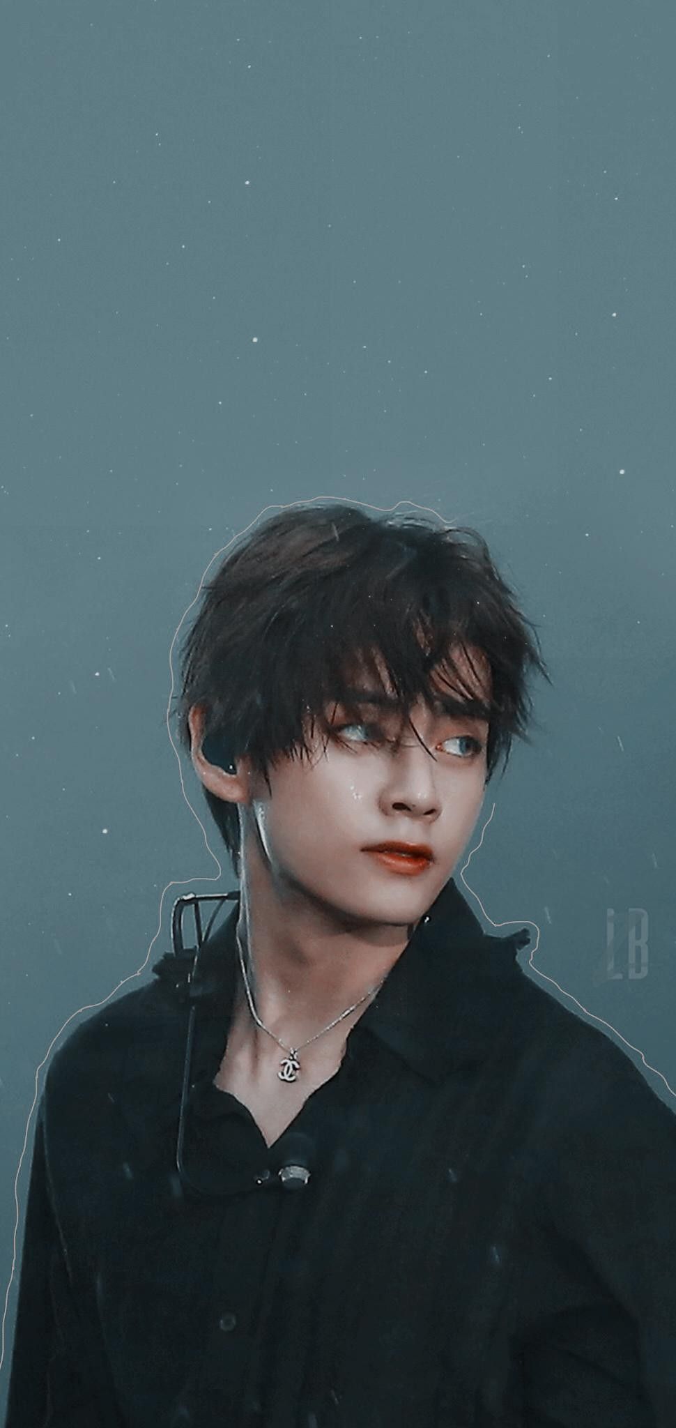 Kim Taehyung Aesthetic  Face Sidelook Wallpaper Download  MobCup