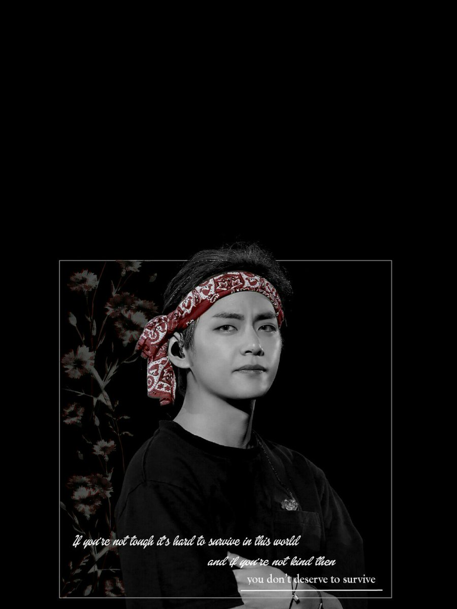 otakuelina V. Kim taehyung edit & wallpaper Dark mood