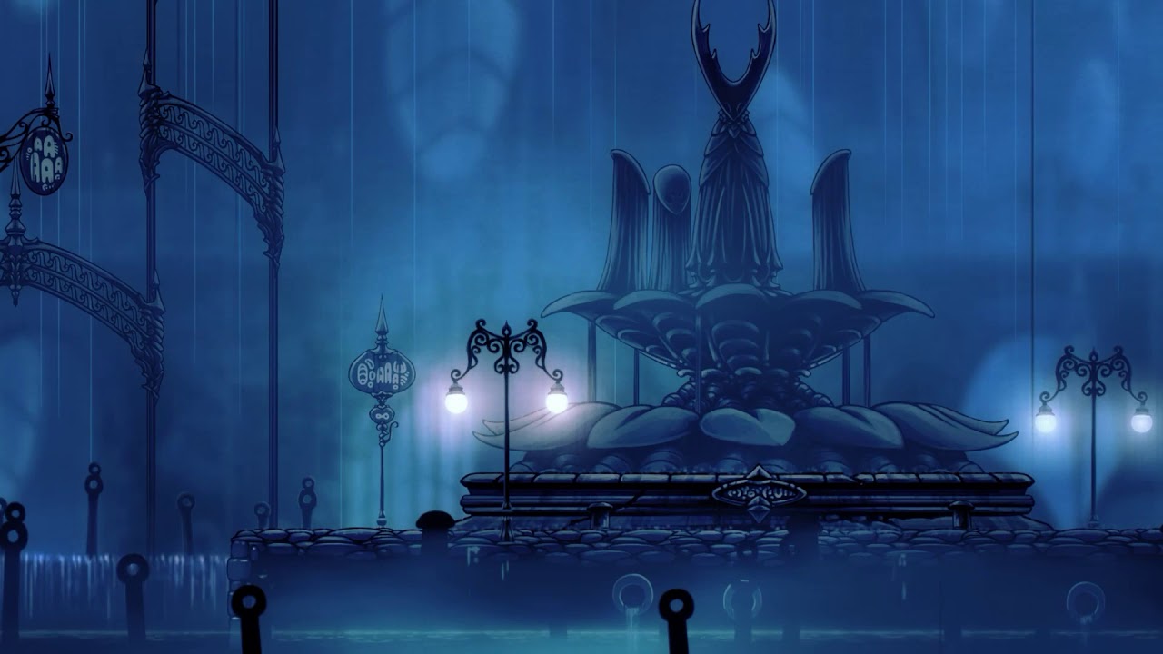 Hollow Knight Ambience of Tears (outdoors, with rain)