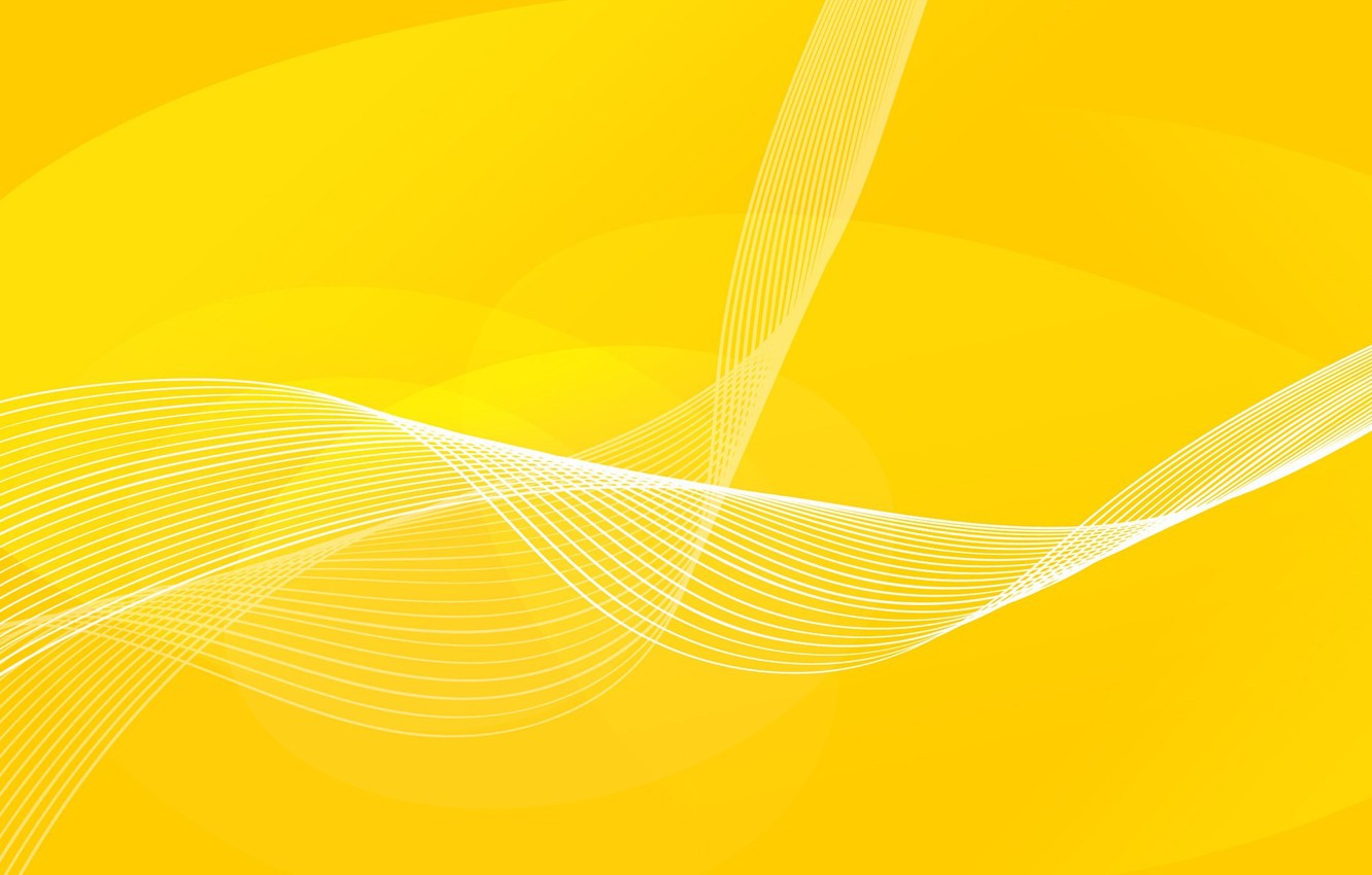 Wallpaper line, yellow, curves image for desktop, section абстракции
