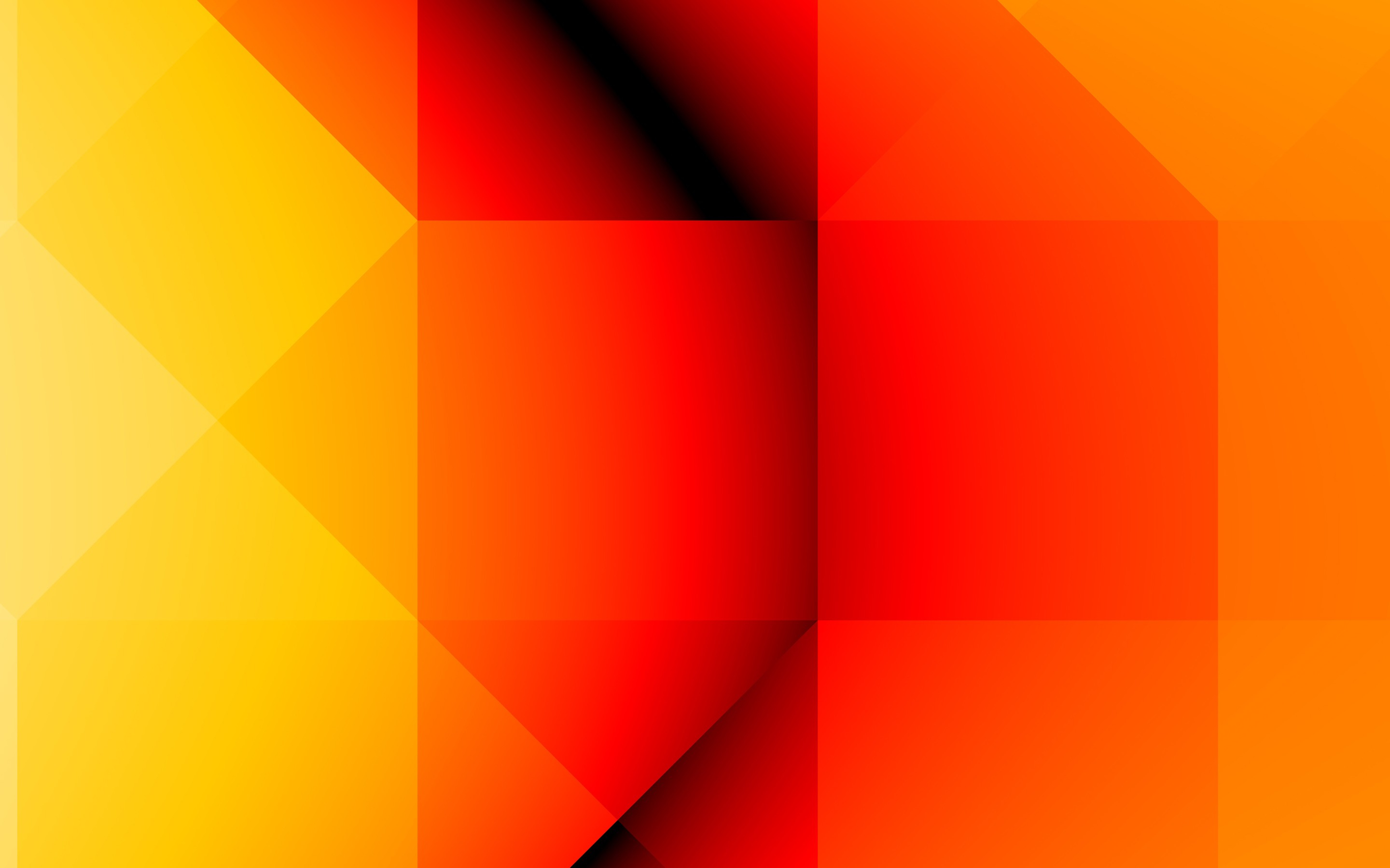 Orange And Yellow Wallpaper and Background 4K, HD, Dual Screen