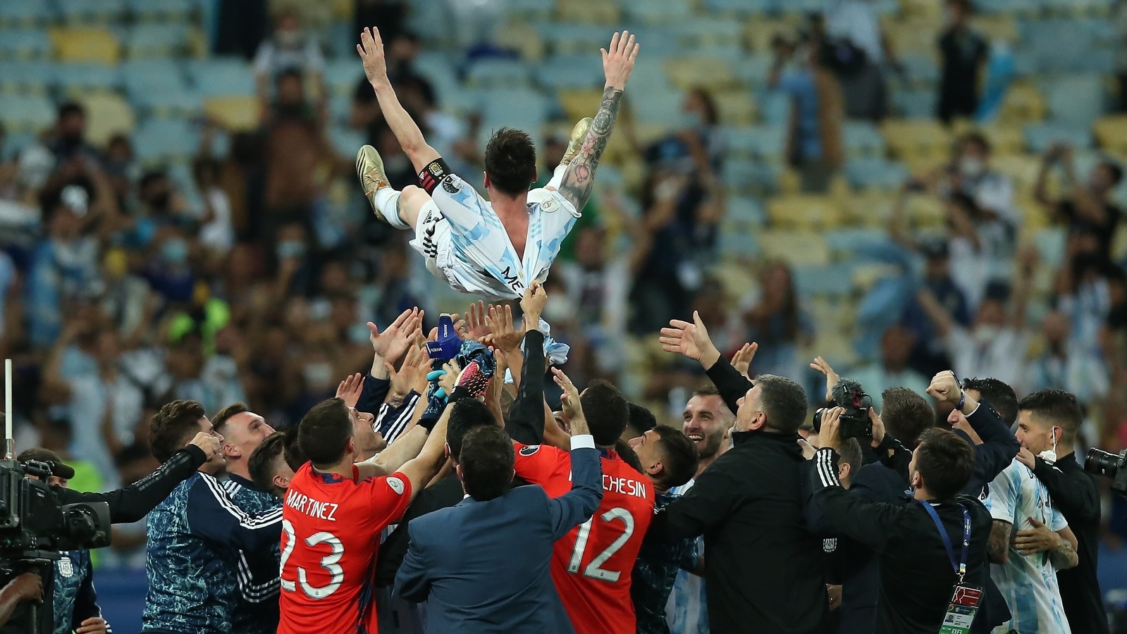 Copa America Final in Image- Messi