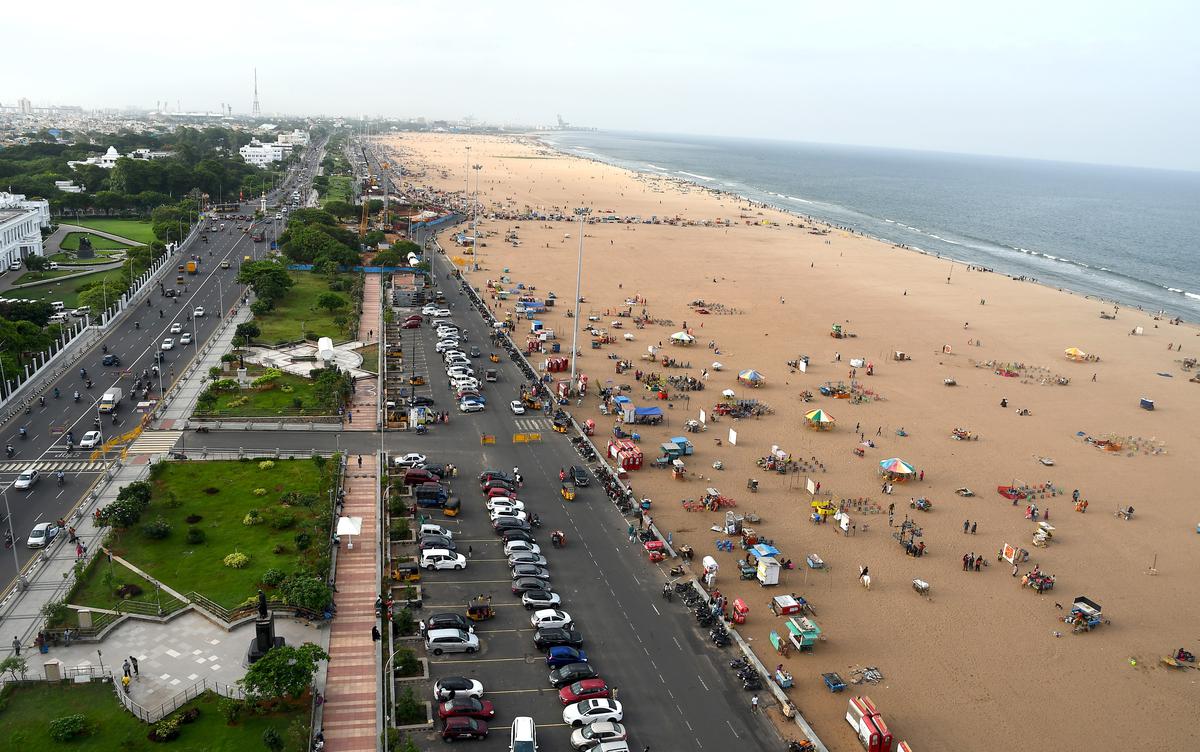 Drones to patrol Marina beach