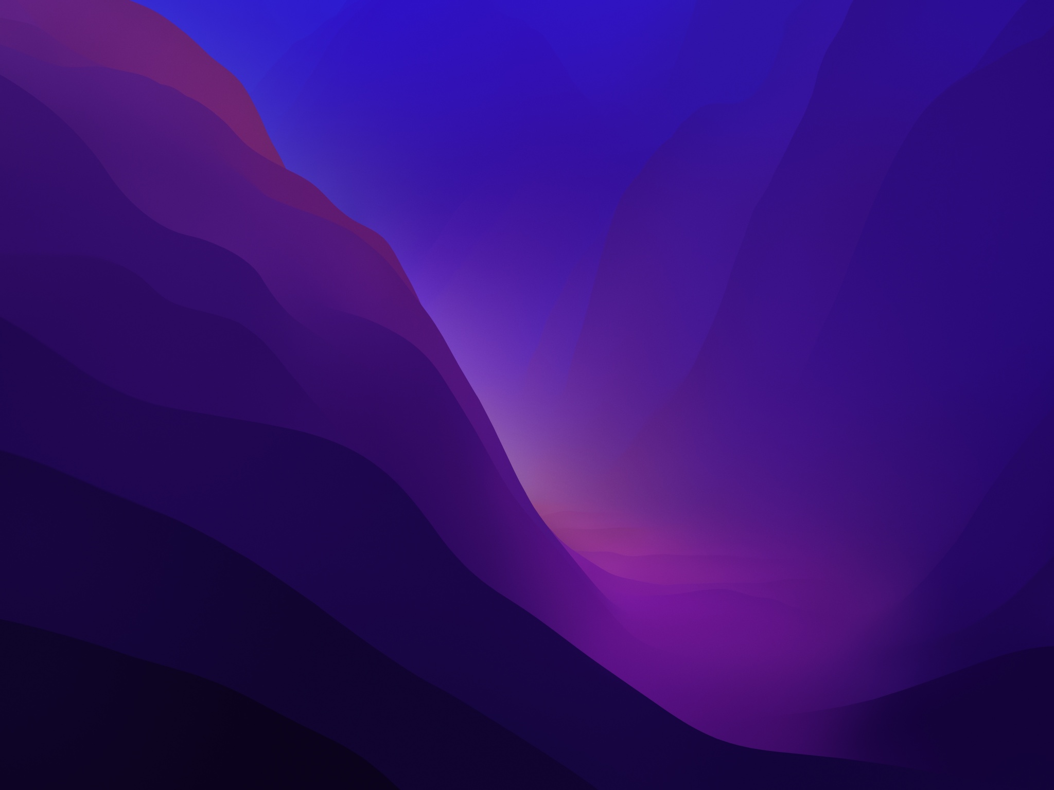 macOS Monterey Wallpaper 4K, WWDC Stock, Gradients