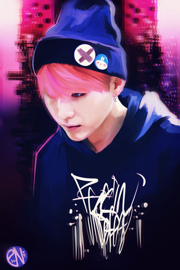 Min Suga Fanart Fan Art