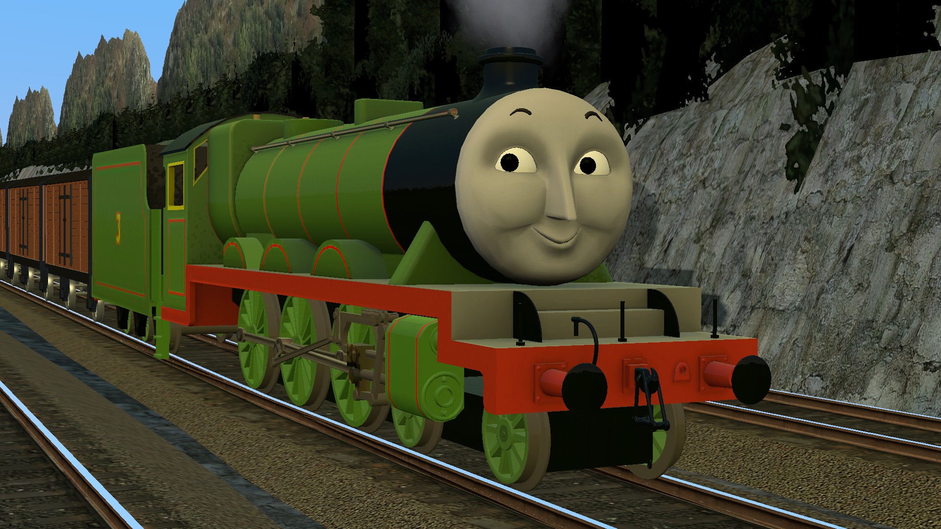 Henry The Green Engine in Garry's Mod