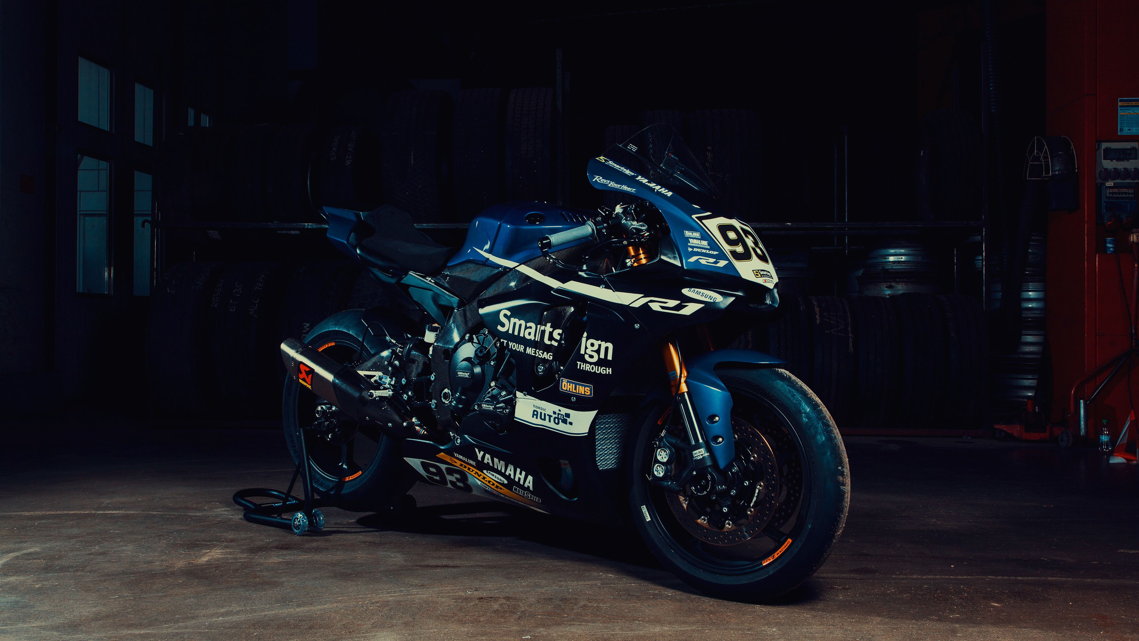 Yamaha R1 Wallpaper and Background 4K, HD, Dual Screen