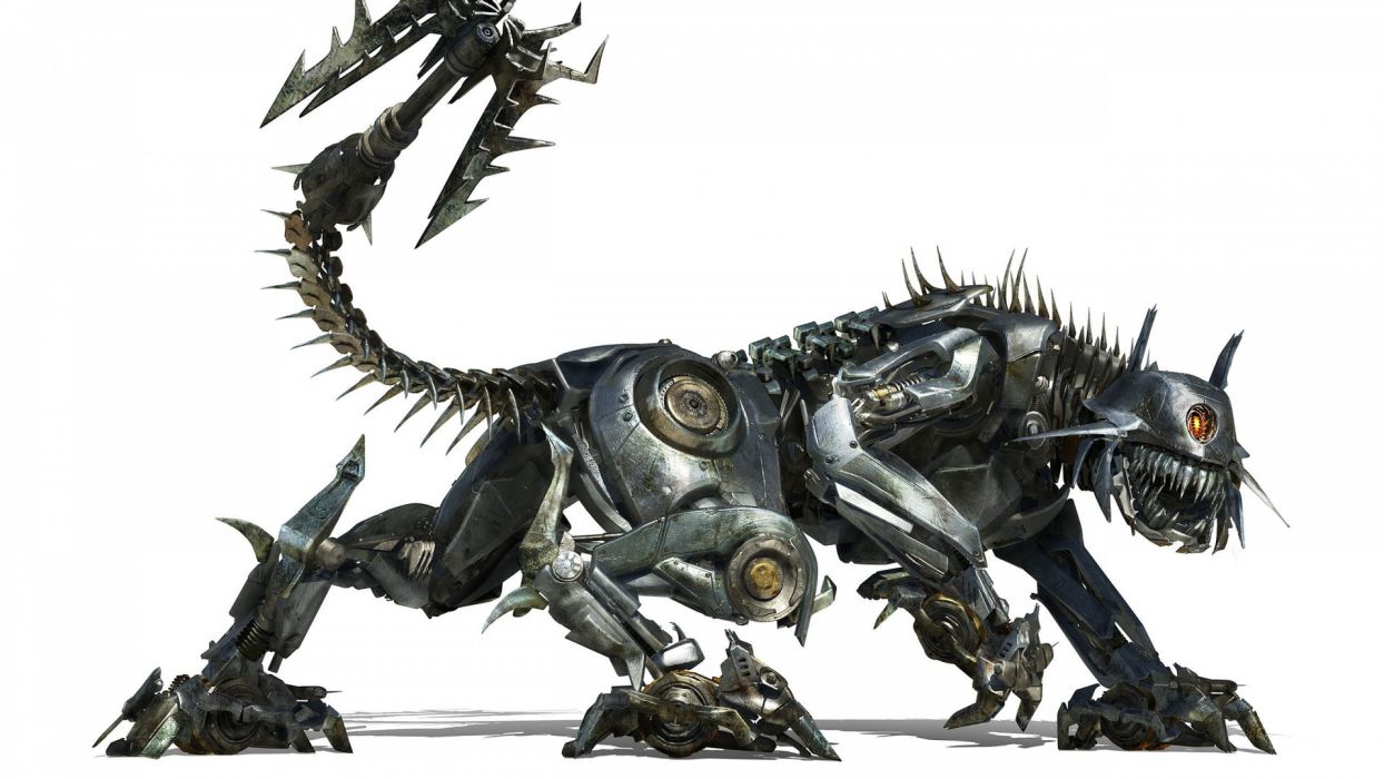 Robot steampunk animals cats mecha wallpaperx1080