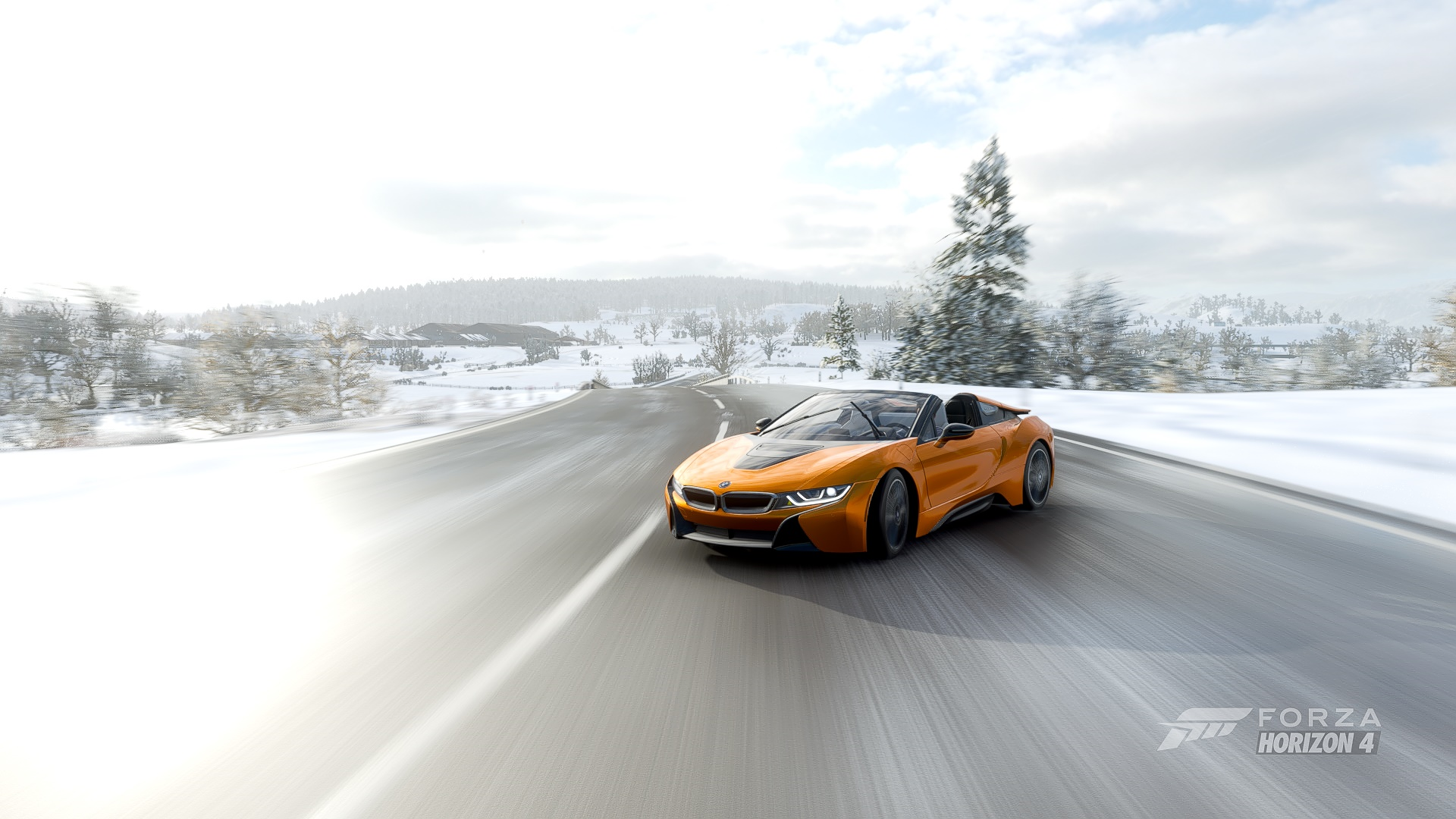 Forza Horizon 4 i8 in snow