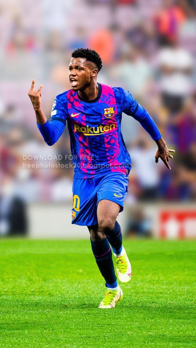 Ansu Fati UHD 4K wallpaper 2022 with FC