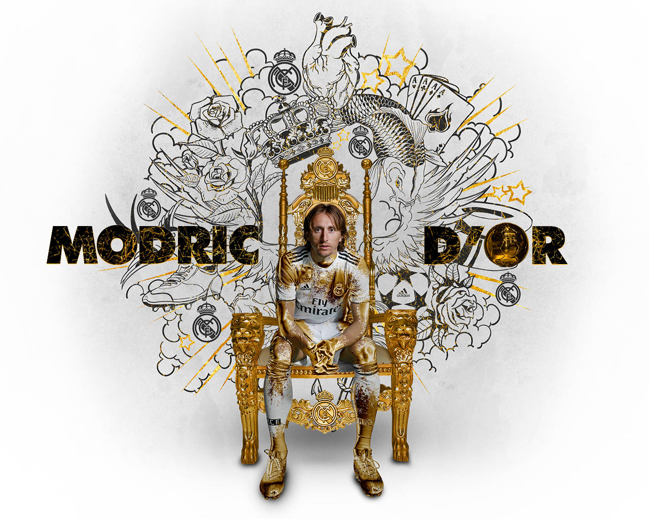 Download Real Madrid Luka Modric Wallpaper