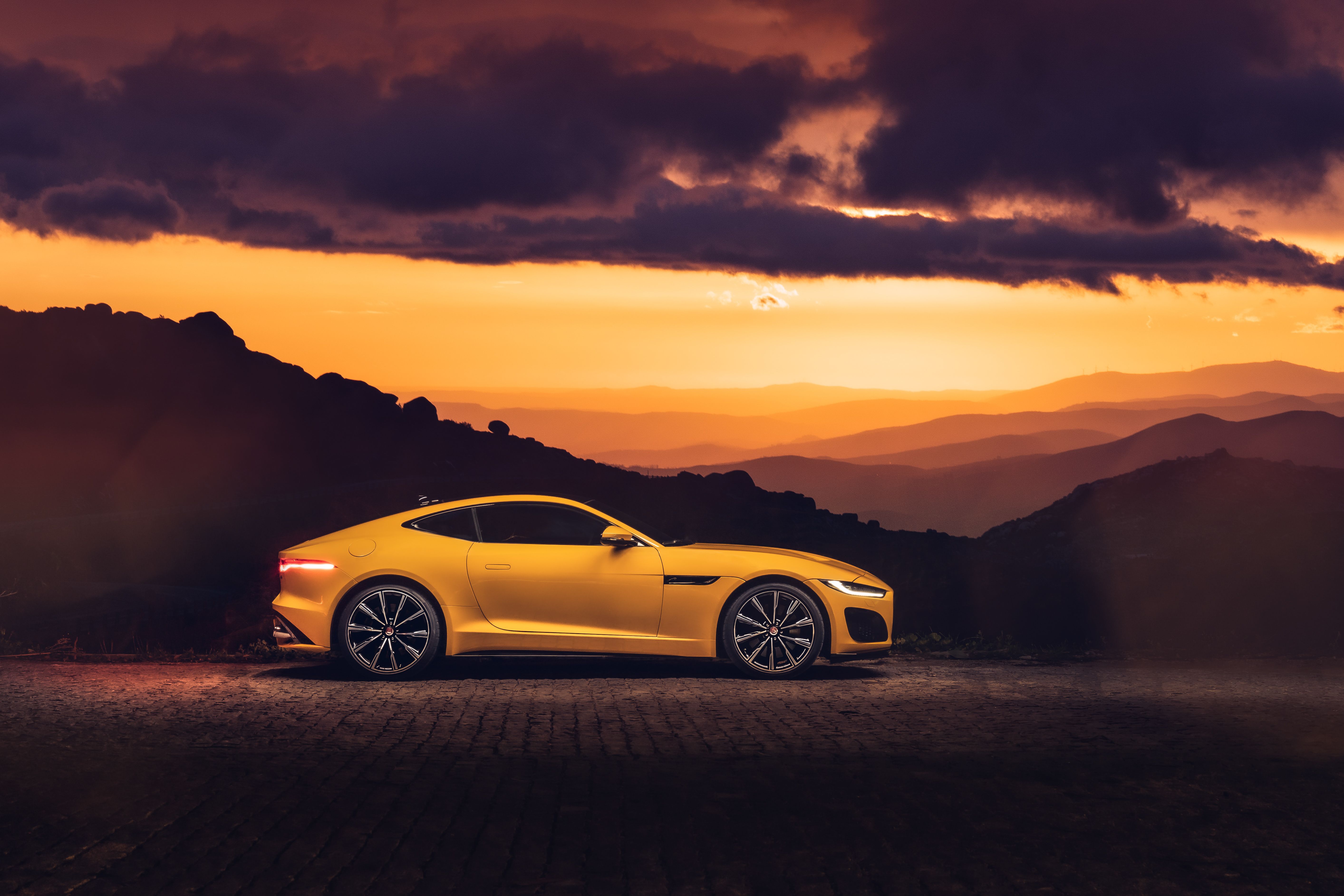 4K Jaguar F TYPE R Coupe Wallpaper And Background Image