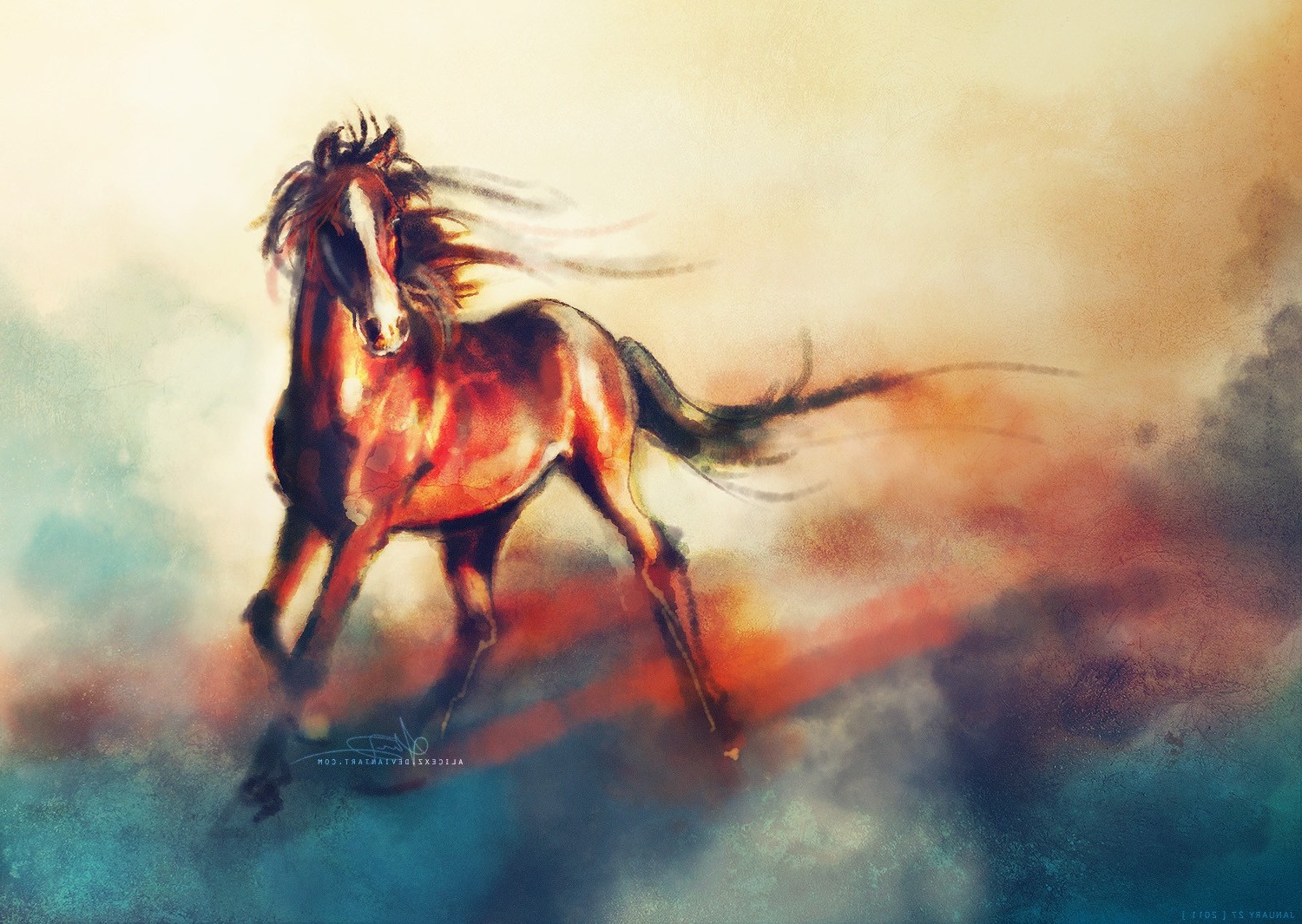 animals horse Wallpaper HD / Desktop and Mobile Background