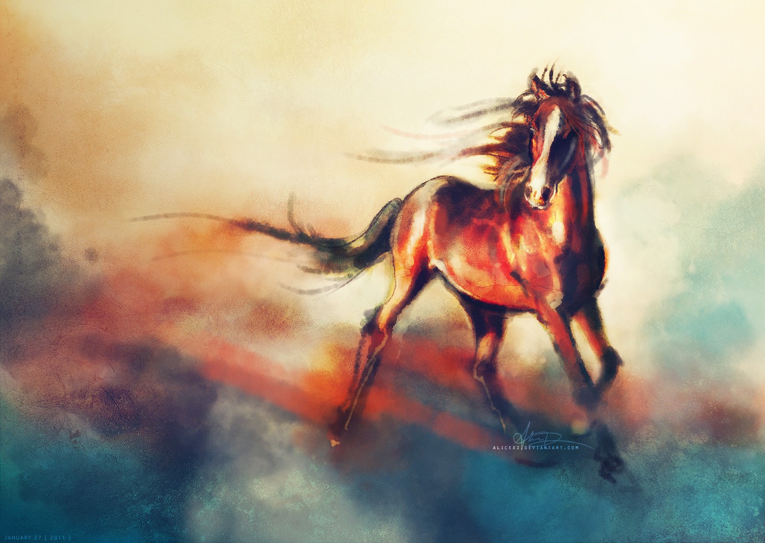 Wallpaper, illustration, animals, fictional character, mane, horse like mammal, stallion, mustang horse 1500x1065
