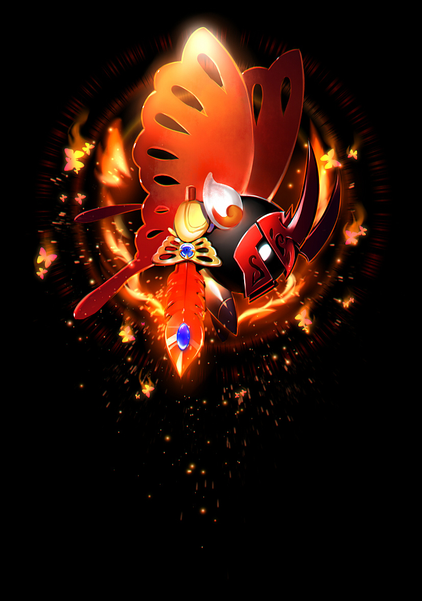 morpho knight (kirby and 1 more) drawn