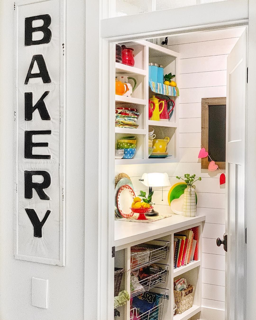 Wallpaper On Back Of Pantry Shelves Design Ideas