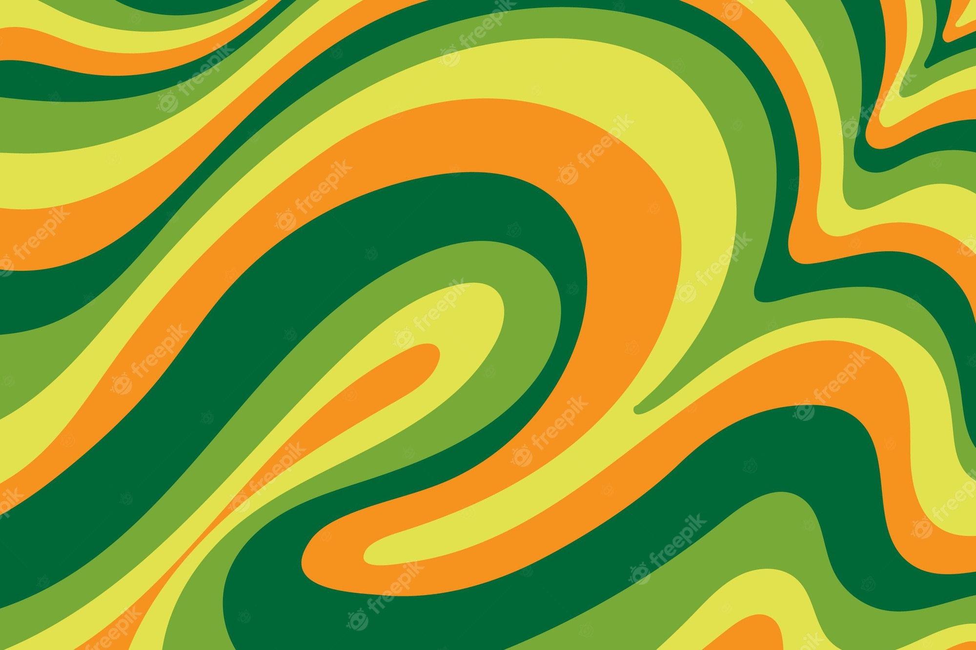 Groovy 70s Background Image