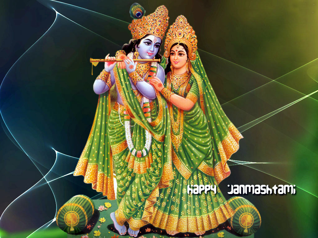 Festival Chaska: Lord Radha Krishna HD Desktop Photo Image