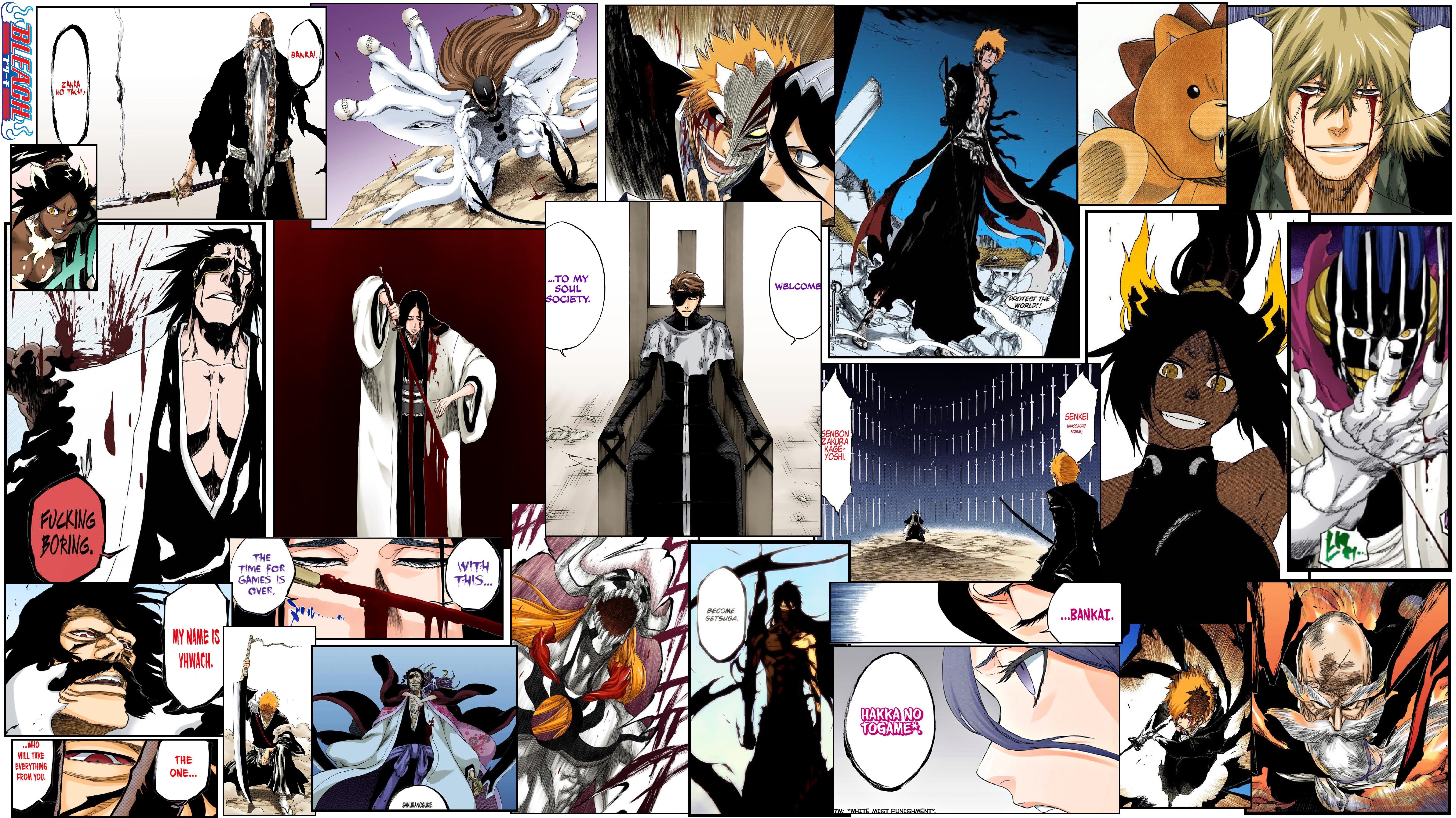 Anime vs manga colored : r/bleach