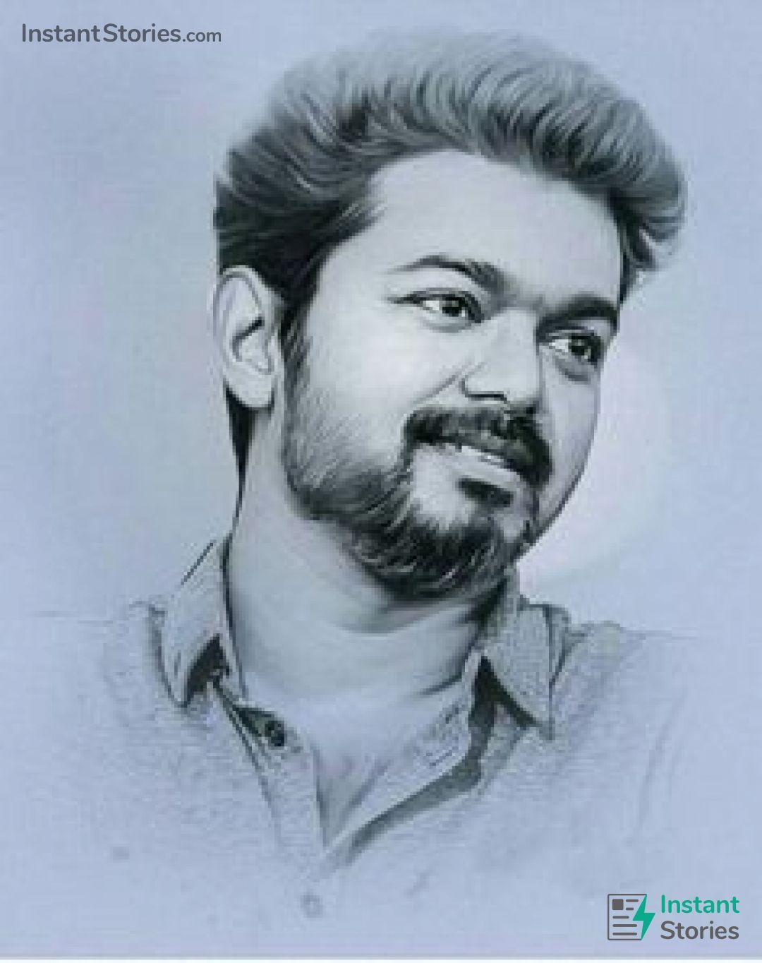 Vijay New HD Wallpaper & High Definition Image (1080p). The Image Are In High Quality (1080. Celebrity Drawings, Pencil Drawing Image, Pencil Sketch Portrait