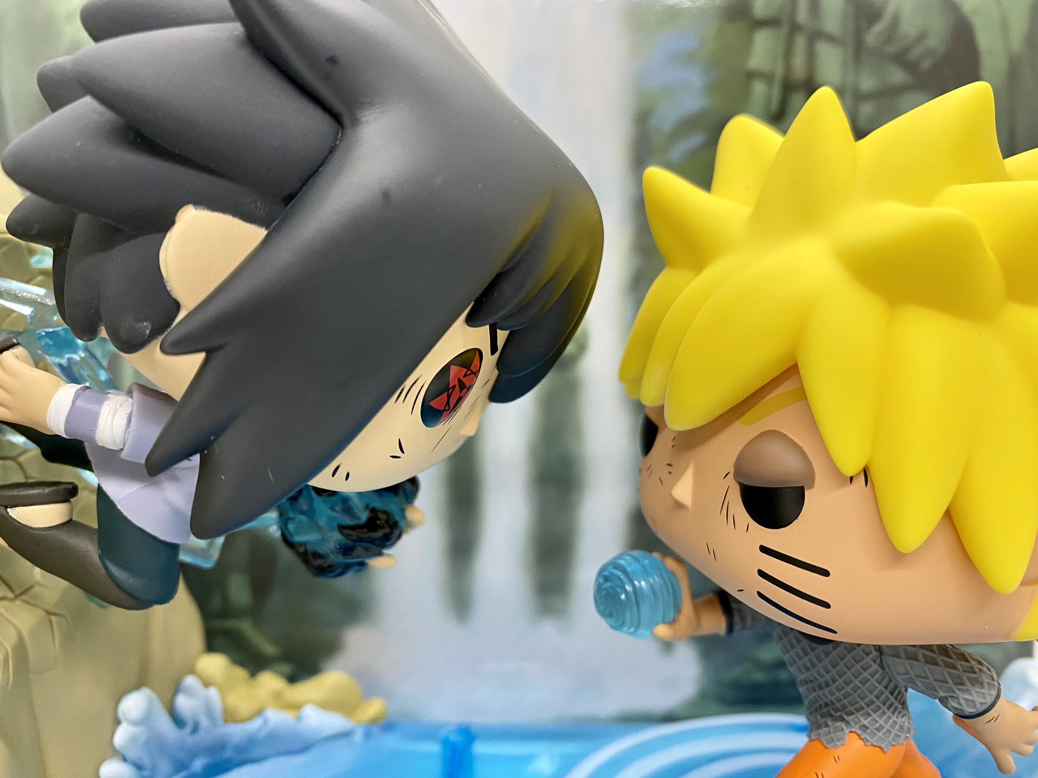 MarcTheLlama91 ADDITION TO THE COLLECTION! Sasuke vs Naruto Funko POP I love gaming picture of this funko #naruto #sasuke #starwars #gamergirl #nintendo #switch #xbox #xboxseriesx #playstation #ps5 #steelbook #