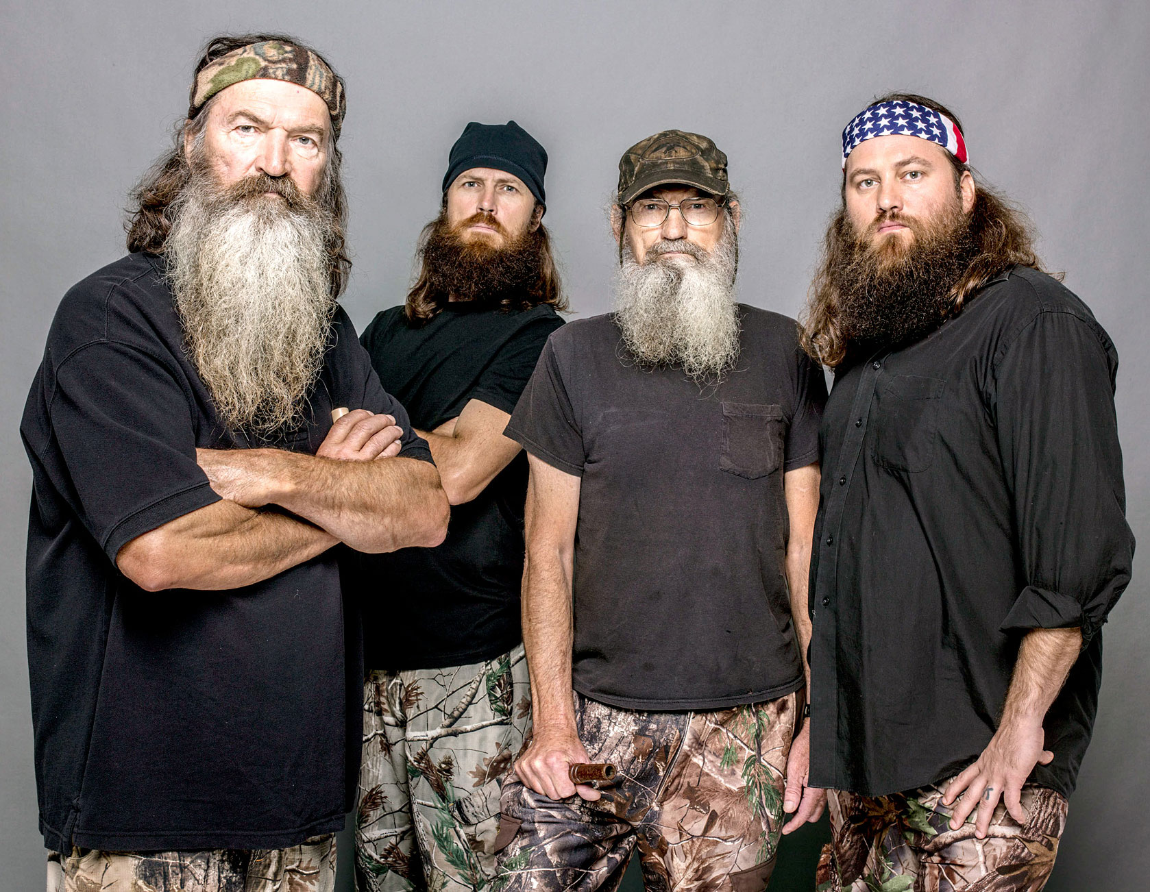 Phil Robertson's Sons React to Him Having a Daughter