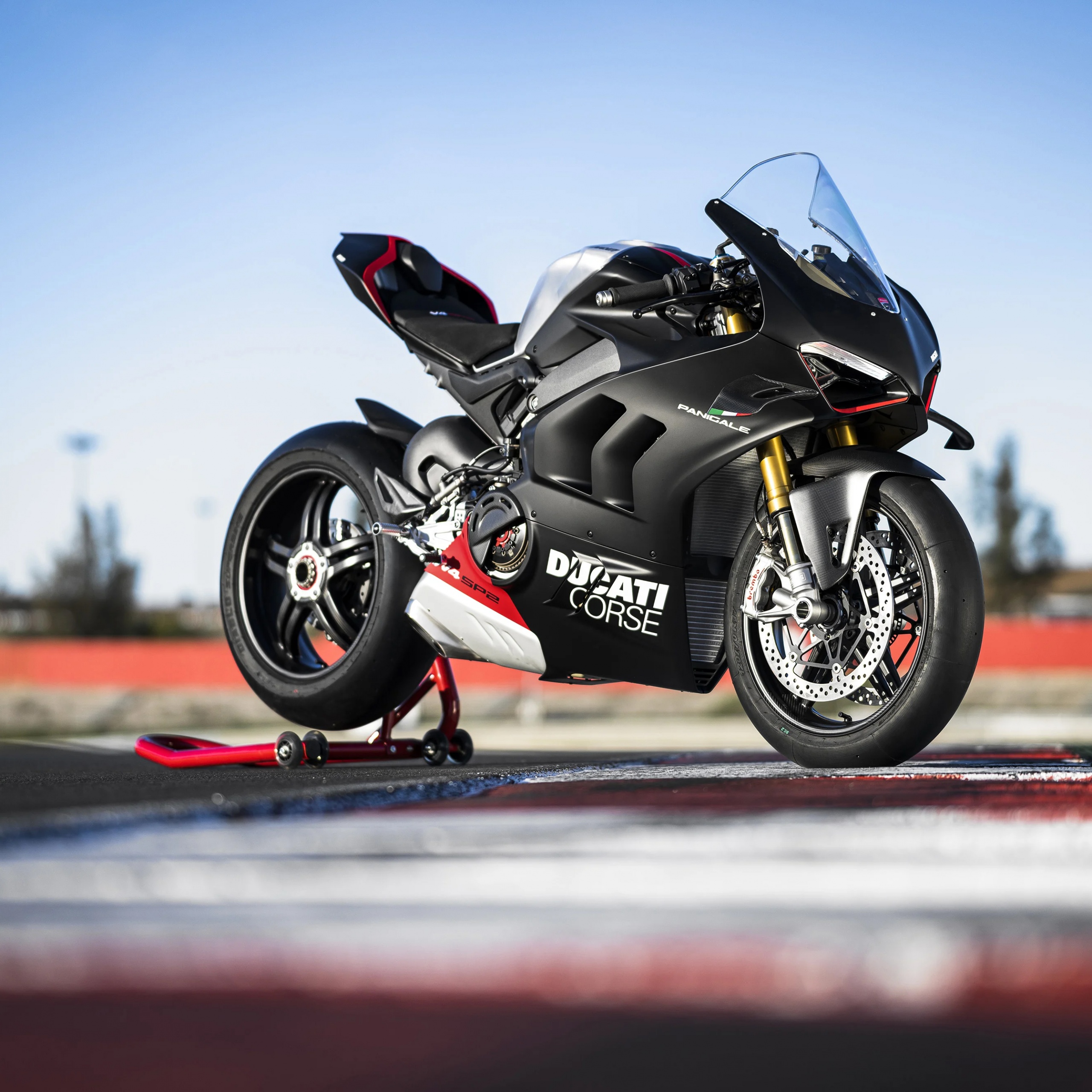 Ducati Panigale V4 SP2 Wallpaper 4K, Sports bikes, 2023, Bikes