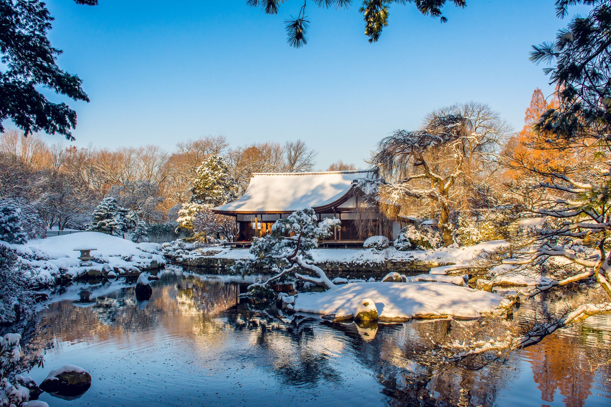 snow day. Japanese architecture, Landscape wallpaper, Japan